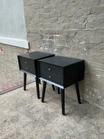 GOODWOOD Pair of MCM Style Nightstands