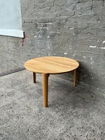 GOODWOOD Solid White Oak MCM Style Coffee Table