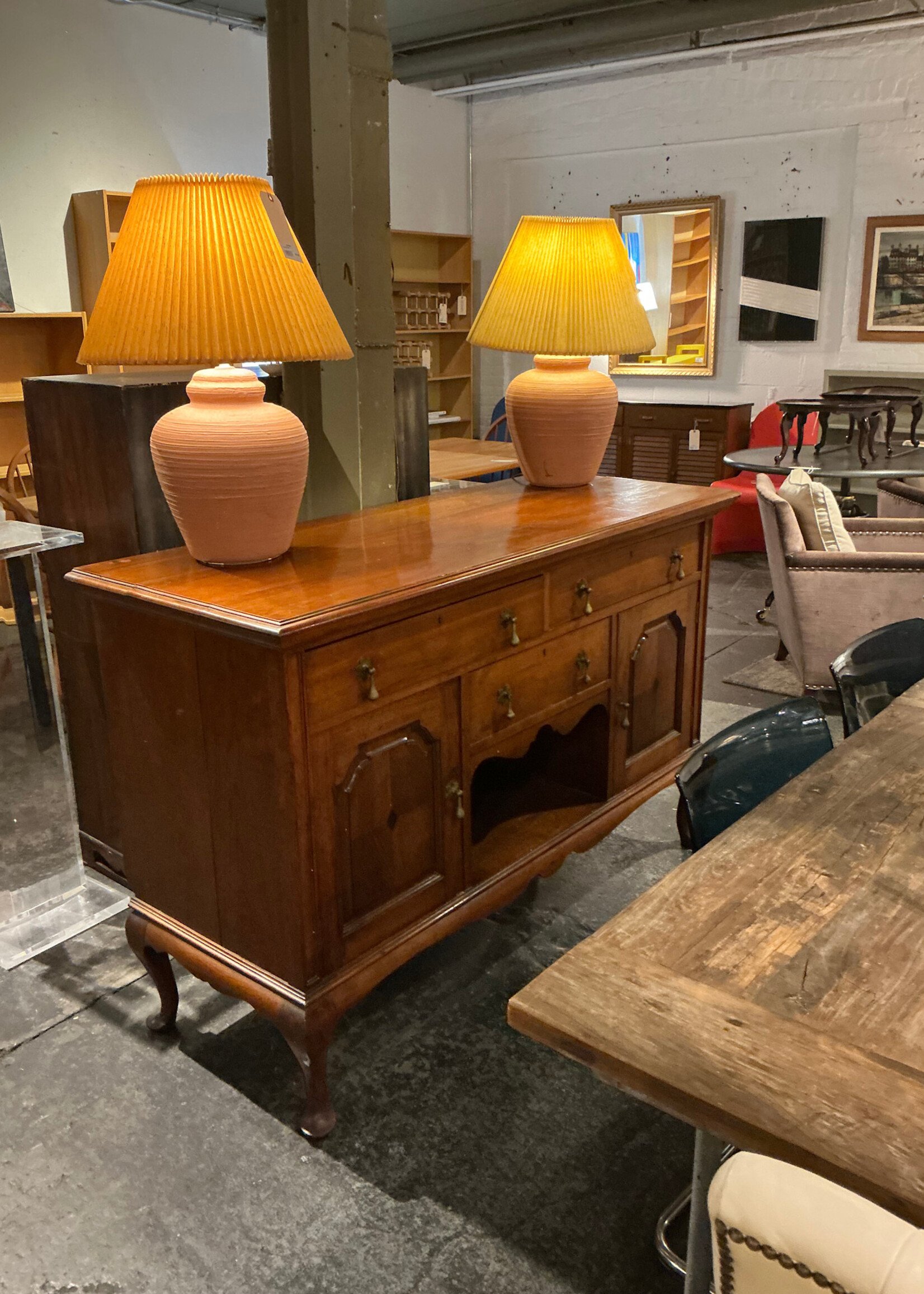 GOODWOOD Antique English Walnut Sideboard