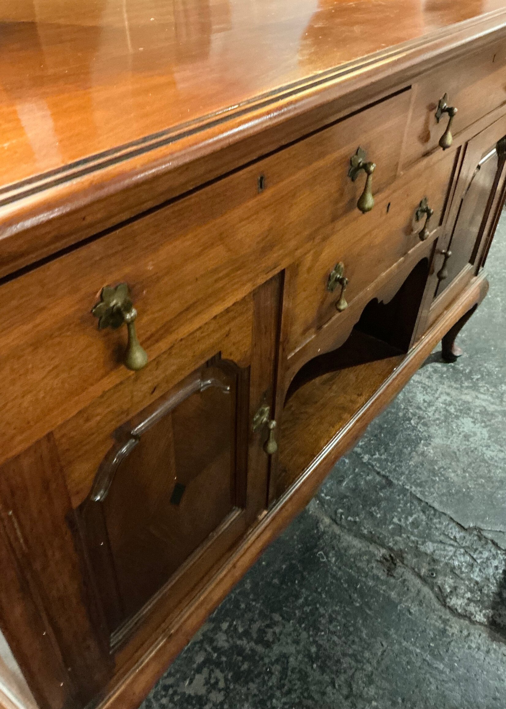 GOODWOOD Antique English Walnut Sideboard