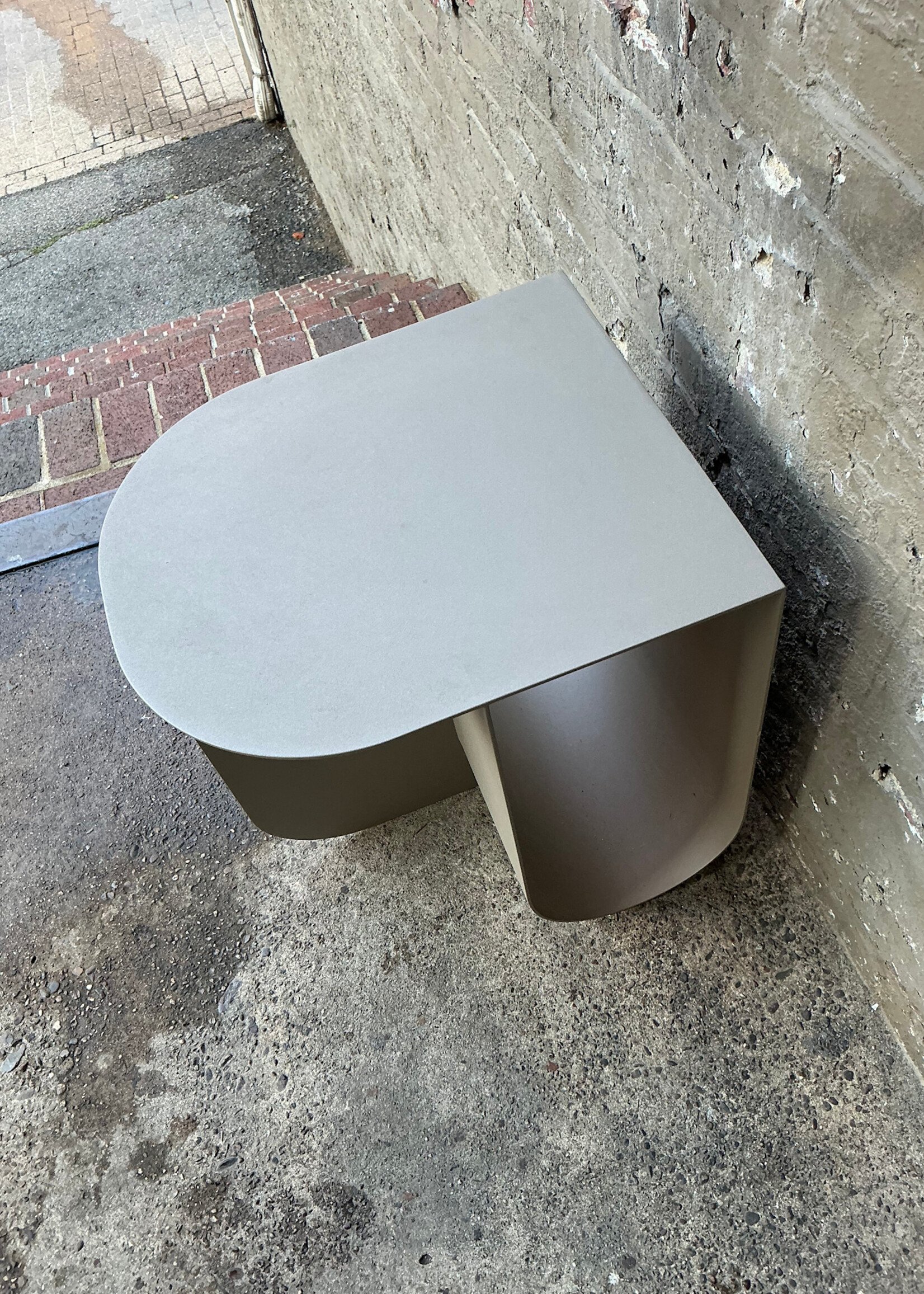 GOODWOOD Heavy Steel Postmodern Side Table