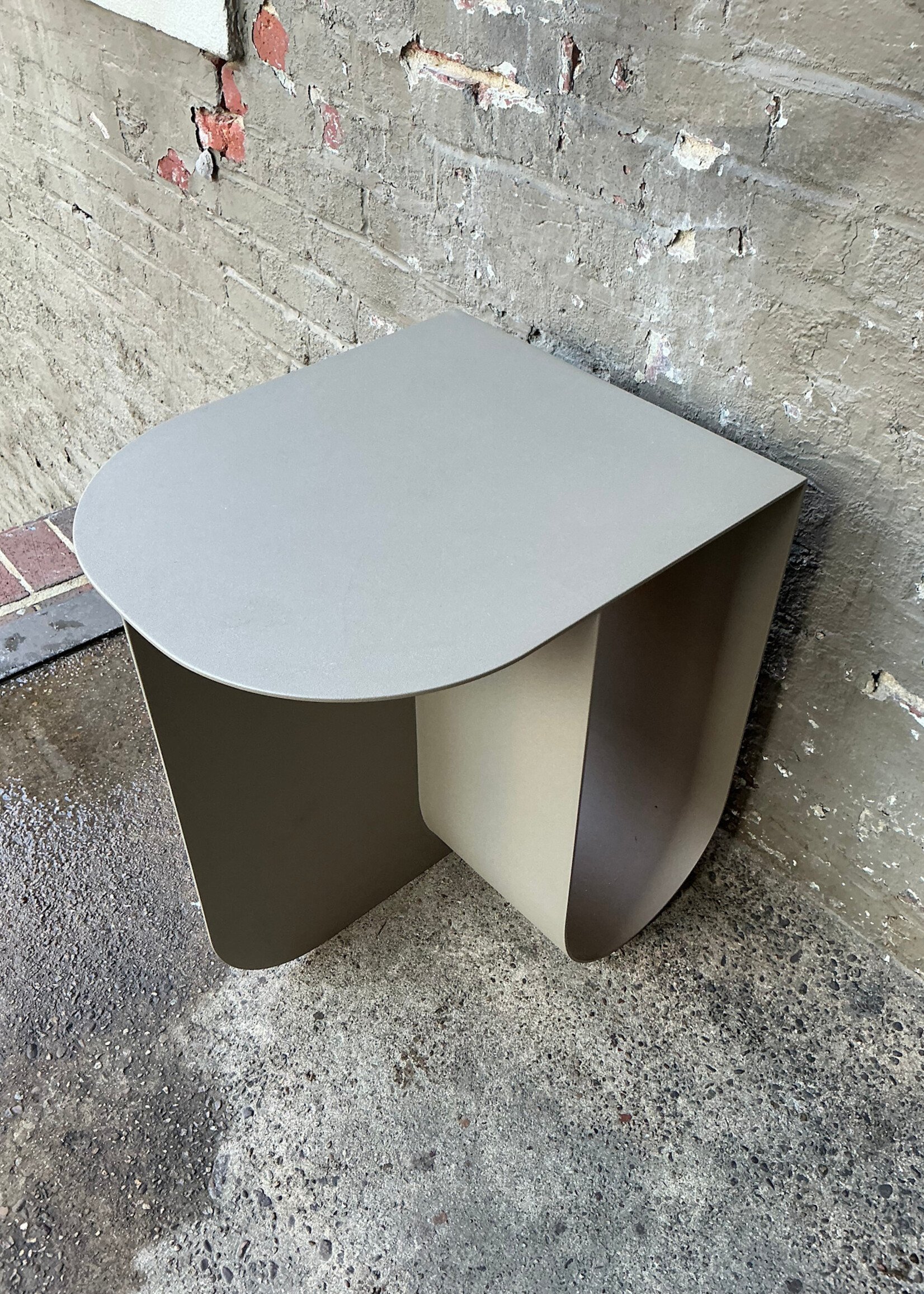 GOODWOOD Heavy Steel Postmodern Side Table