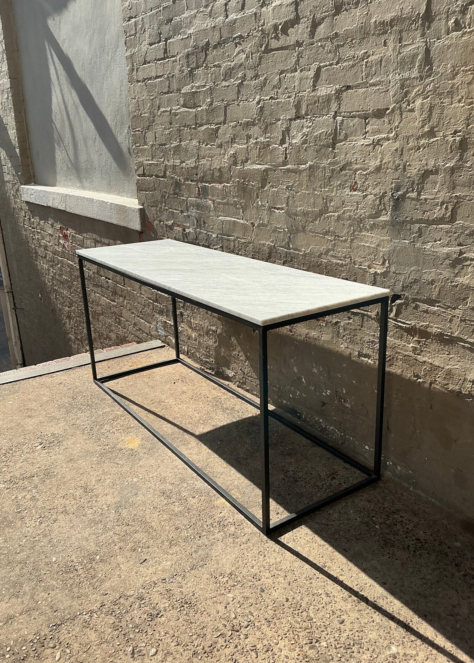 GOODWOOD Marble & Steel Console