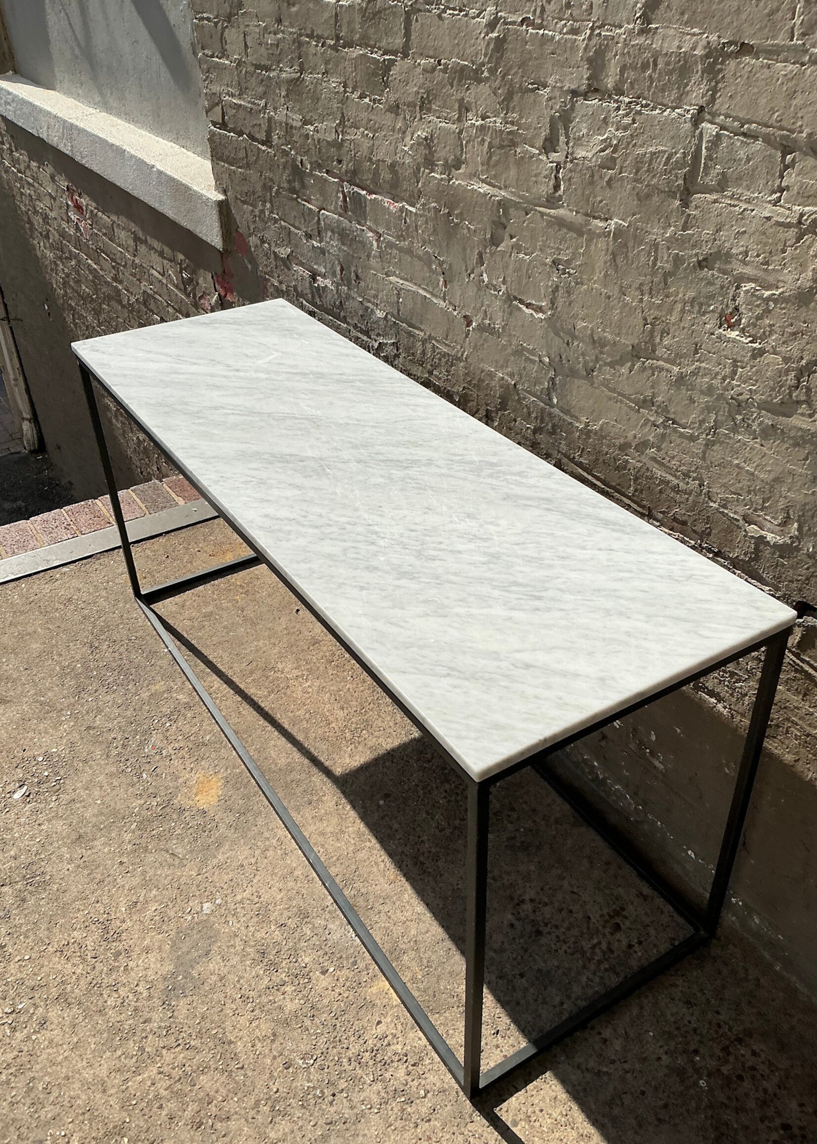 GOODWOOD Marble & Steel Console