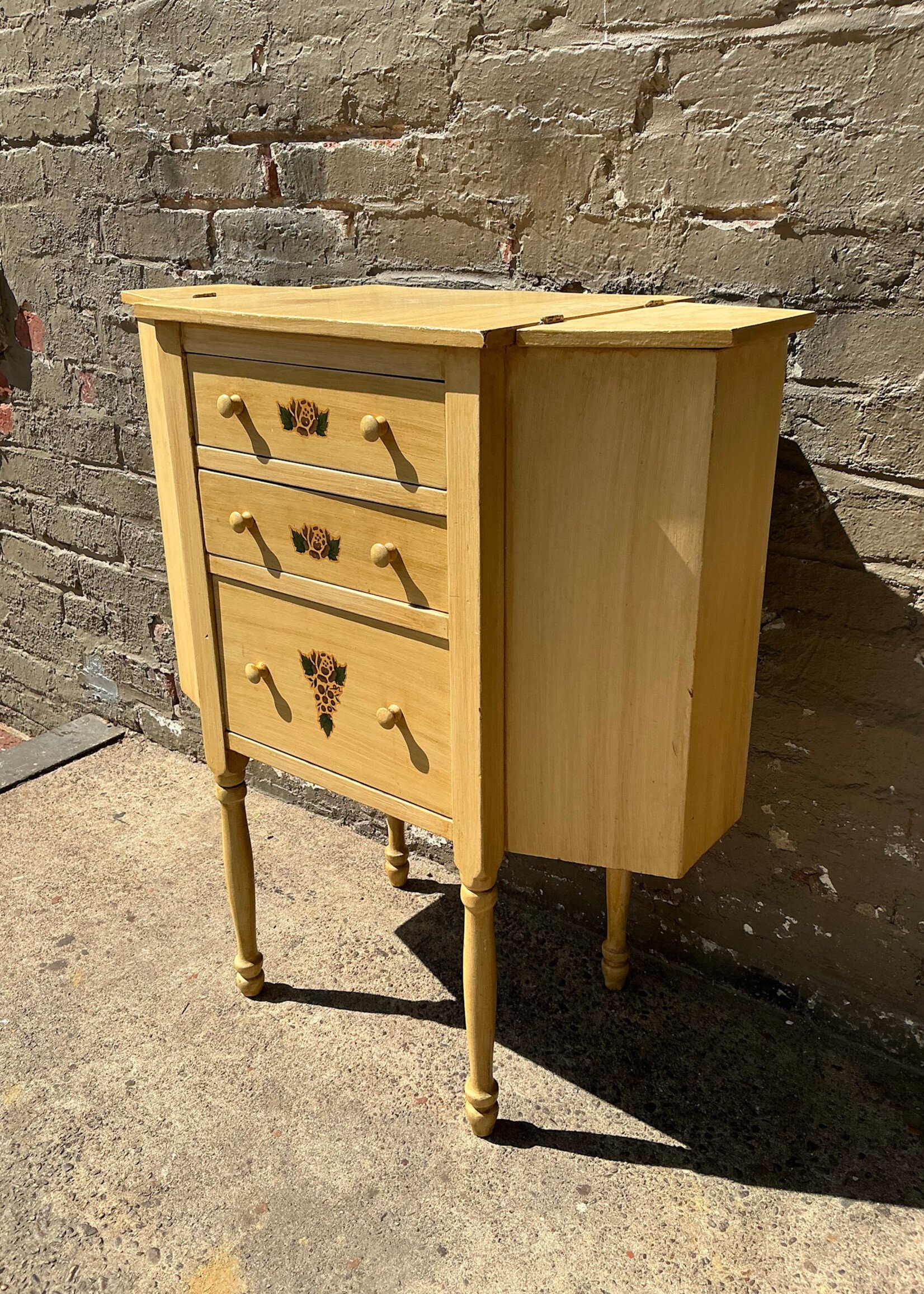 GOODWOOD Vintage Painted Sewing Table