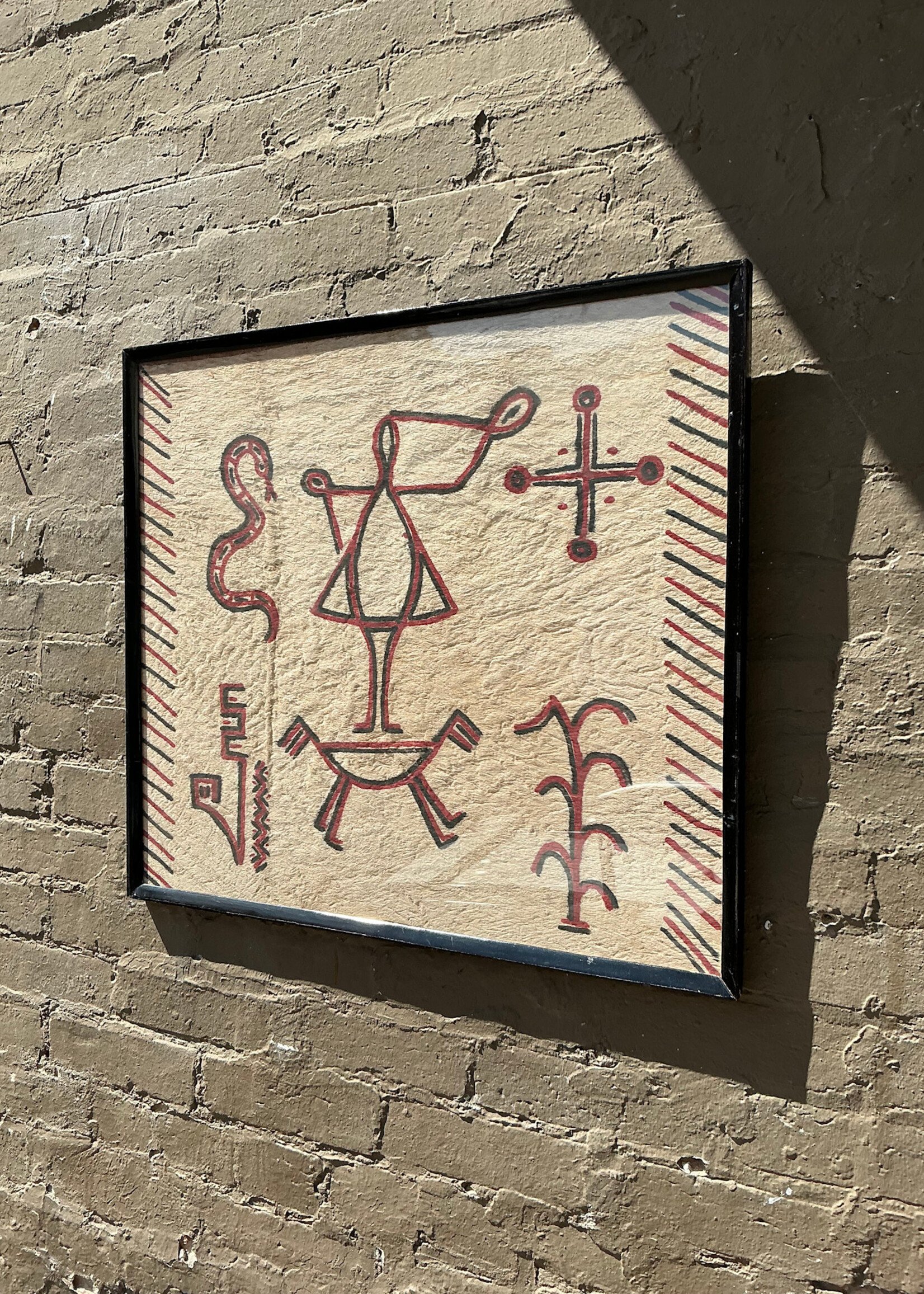 GOODWOOD Tribal Art on Barkcloth