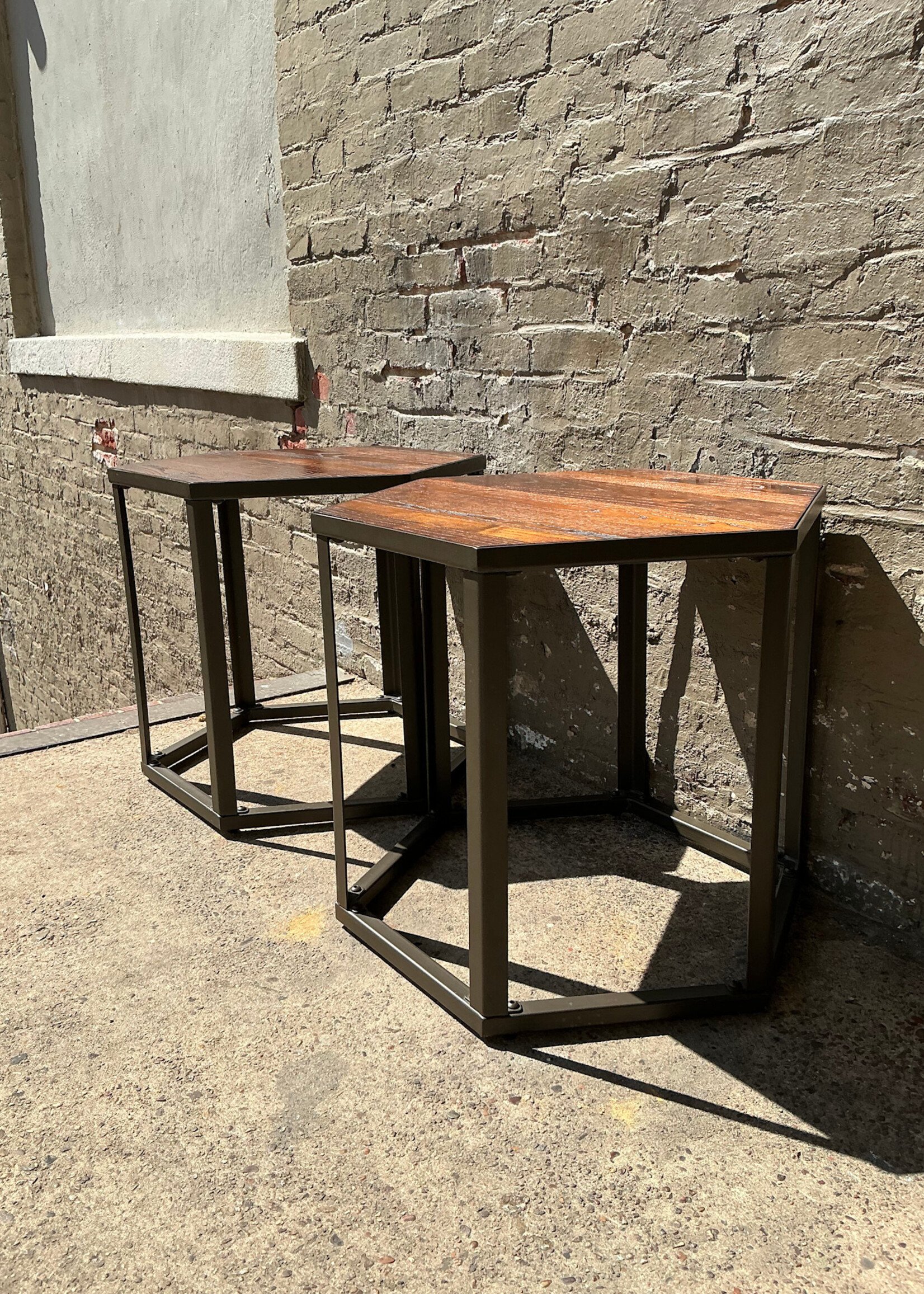 GOODWOOD Modern Hexagonal Side Table