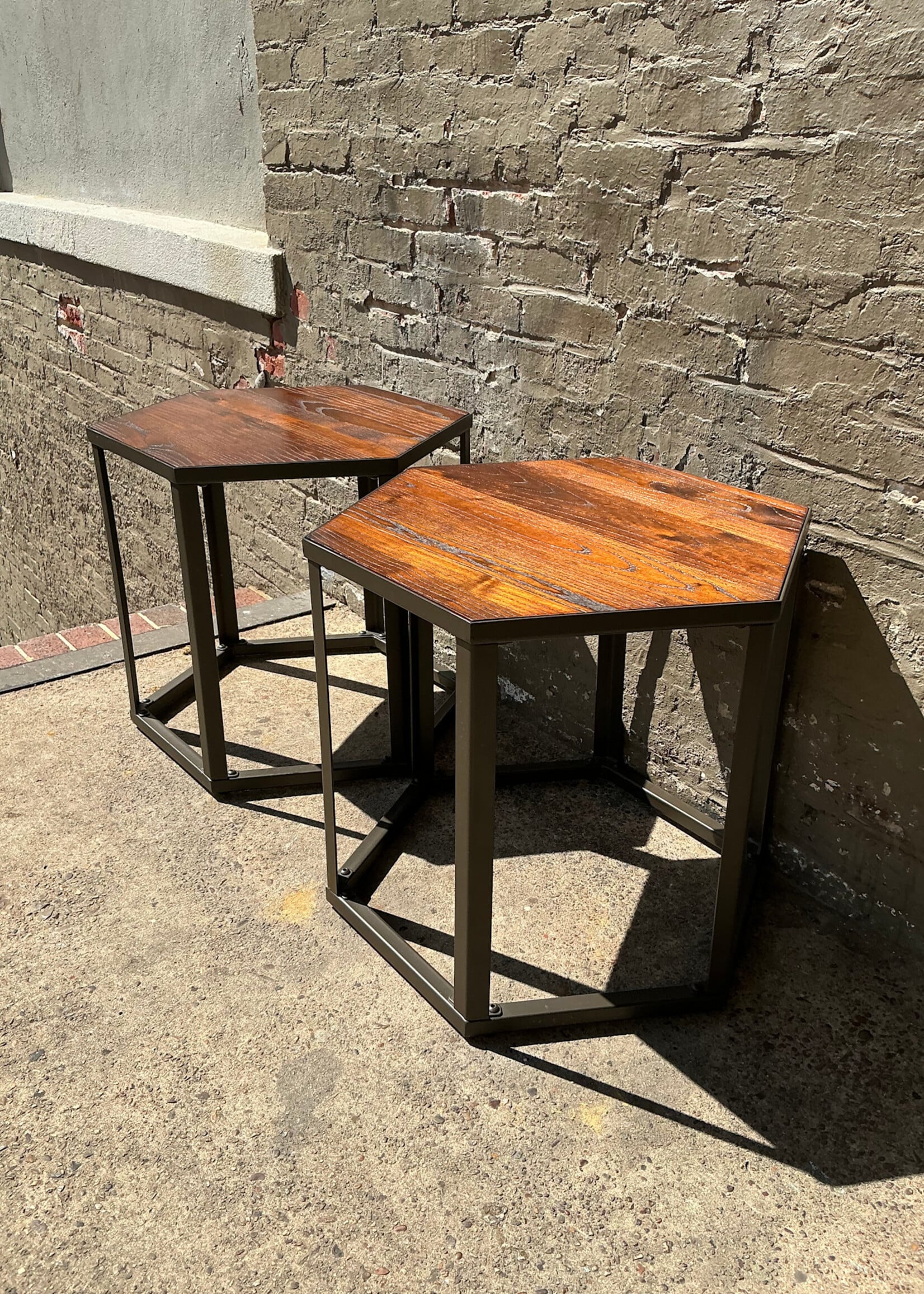 GOODWOOD Modern Hexagonal Side Table