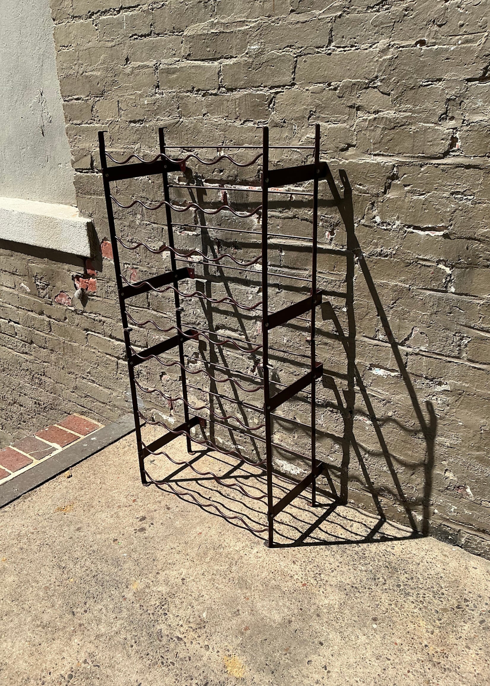 GOODWOOD Herby French Metal Wine Rack, Medium