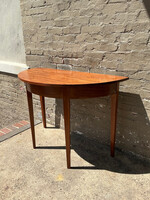 GOODWOOD Antique Walnut Demilune
