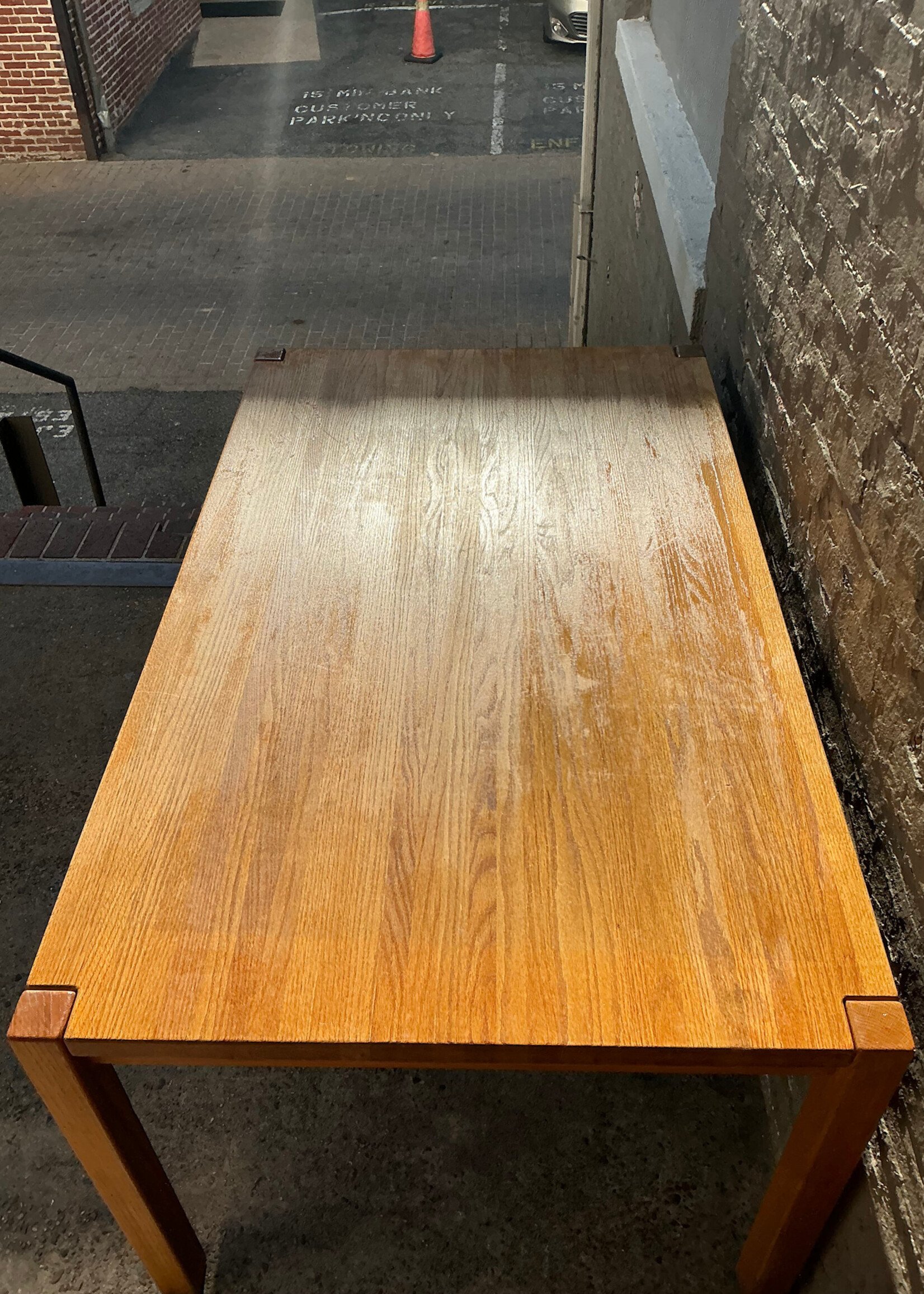 GOODWOOD MCM Solid Oak Dining Table