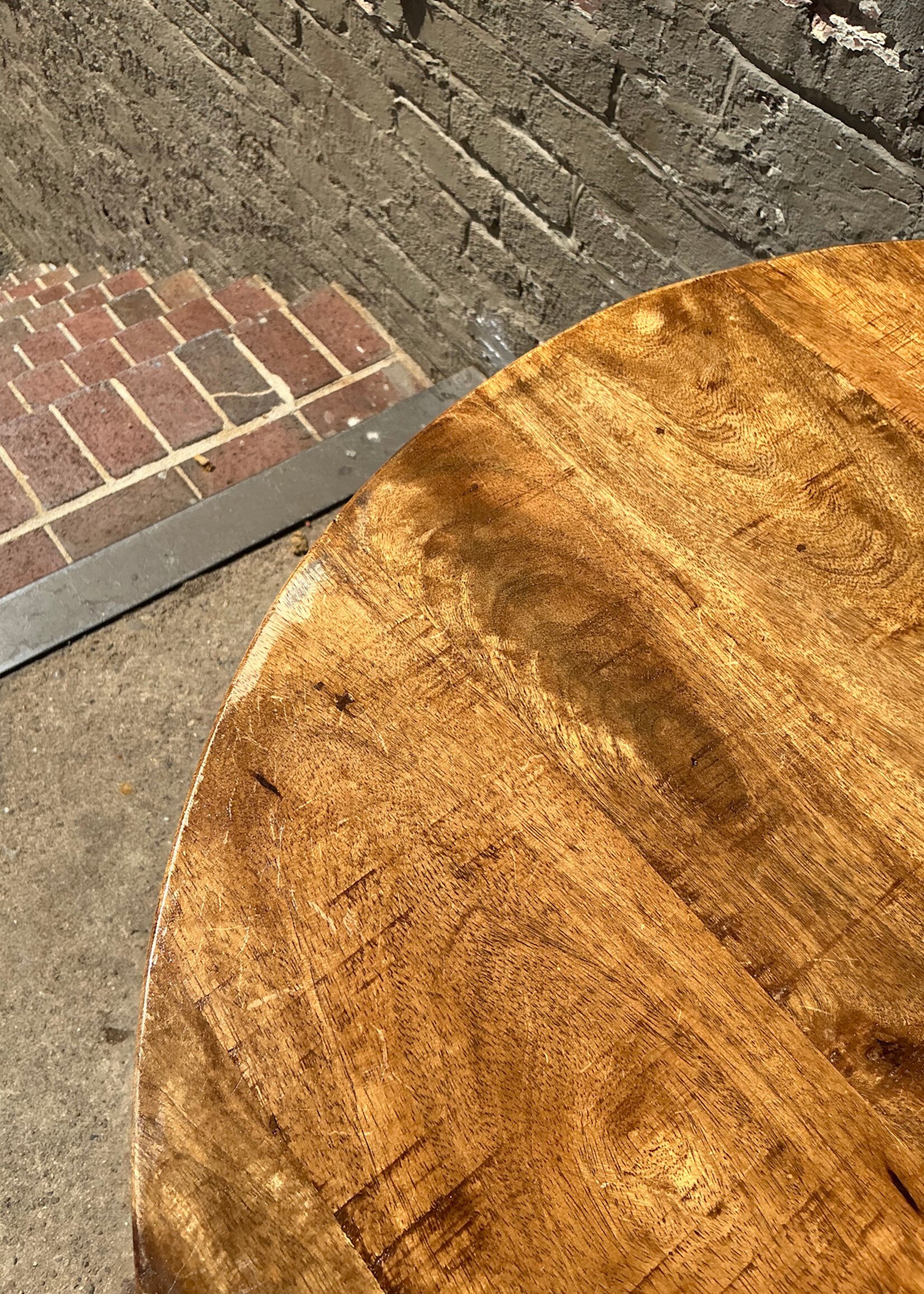 GOODWOOD Solid Hardwood Barley Twist Table