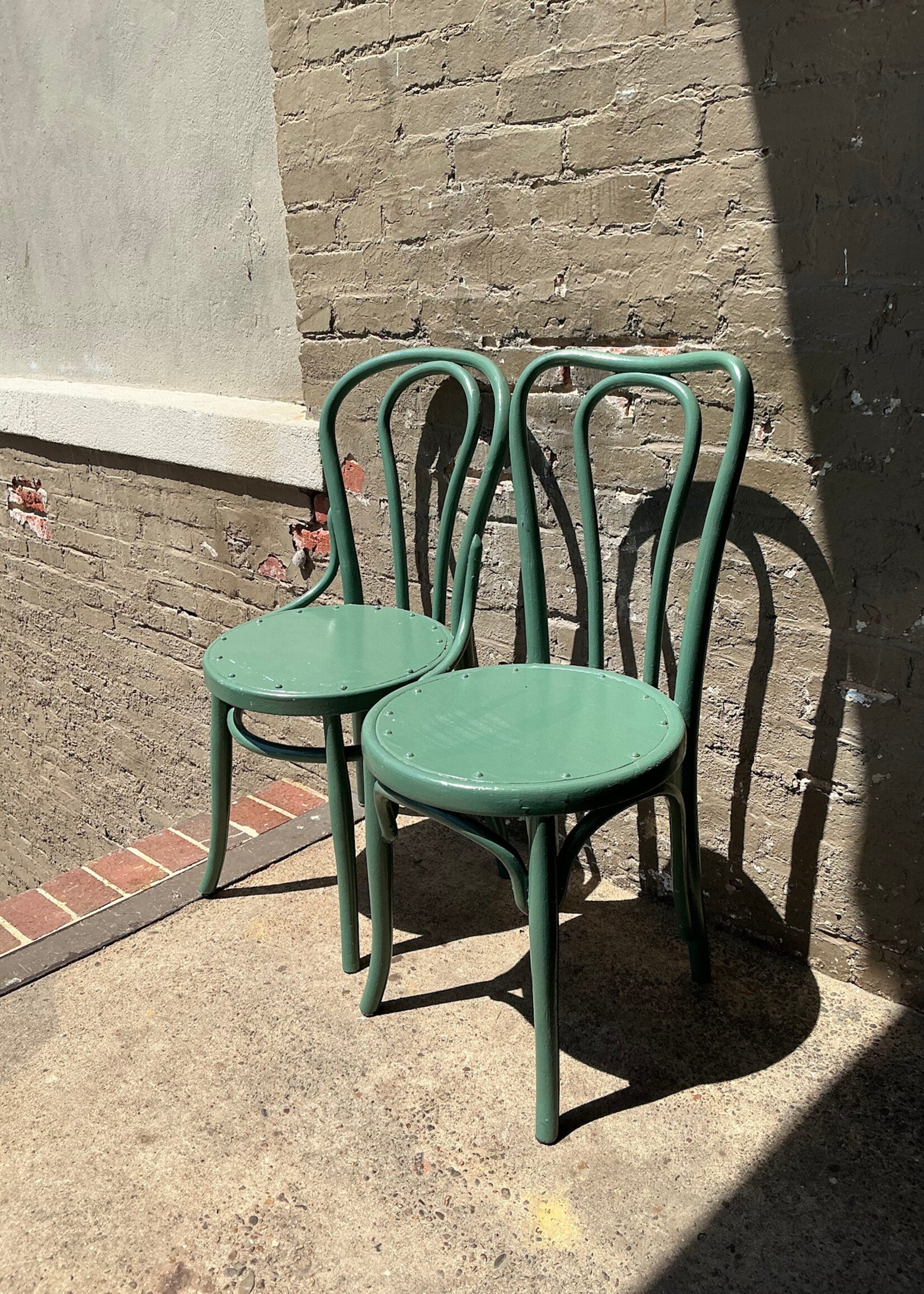 GOODWOOD Set of 2 Bentwood Bistro Chairs