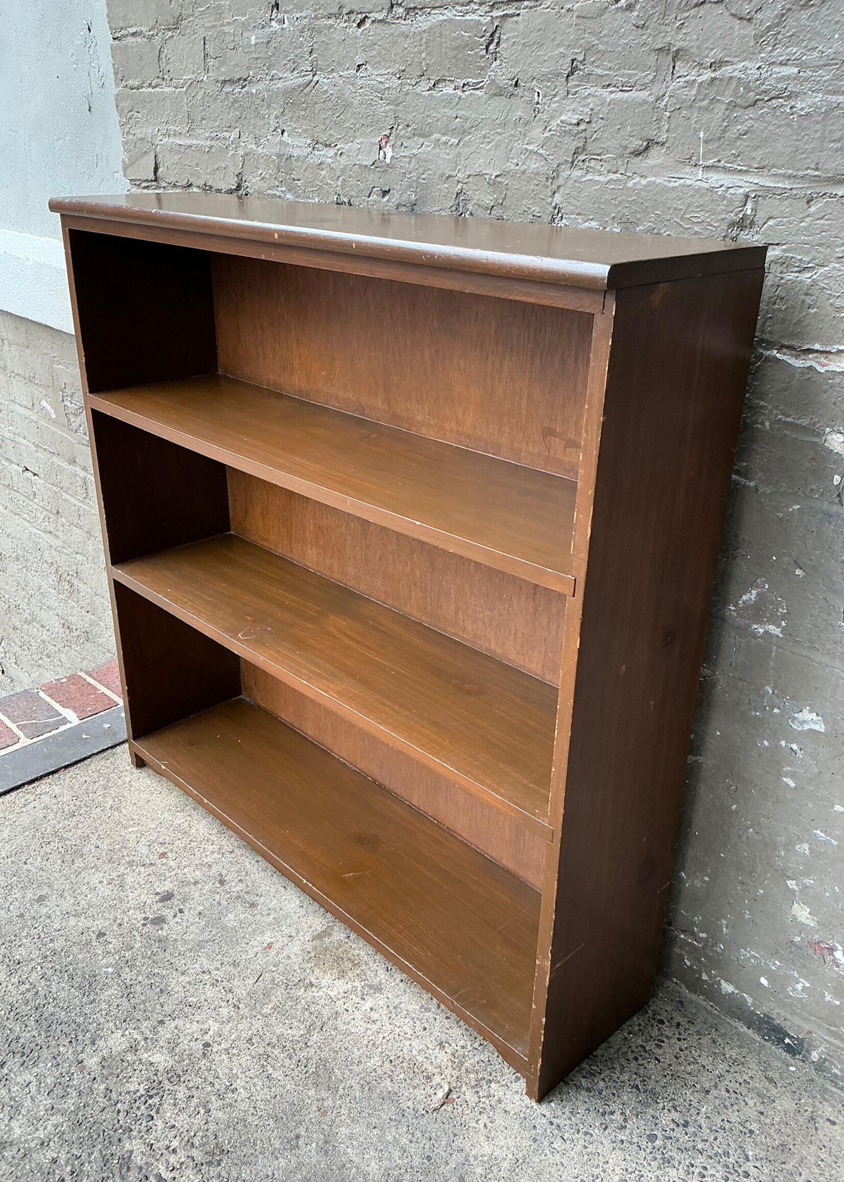 GOODWOOD Vintage Small Stained Pine Shelf