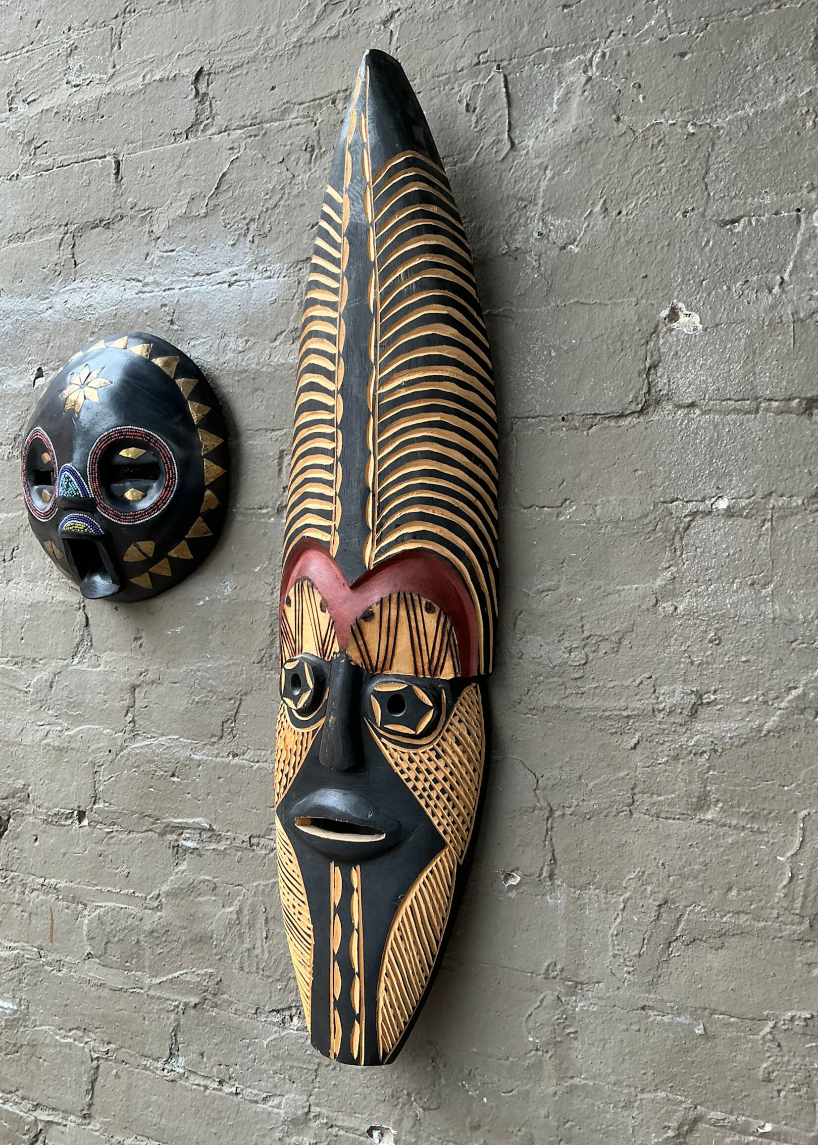 GOODWOOD Multicolor 30" African Mask
