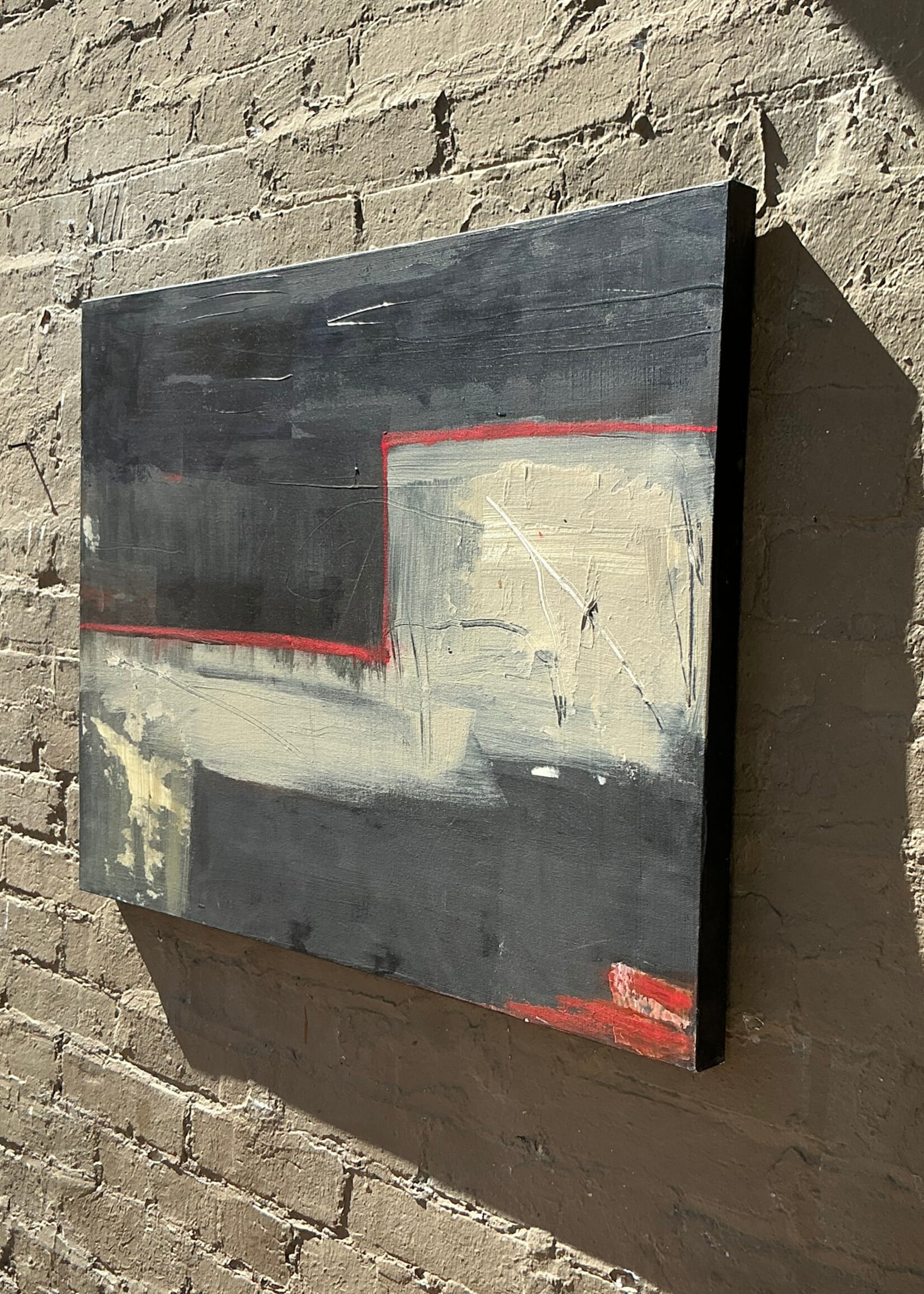 GOODWOOD Black, Red, & White Abstract