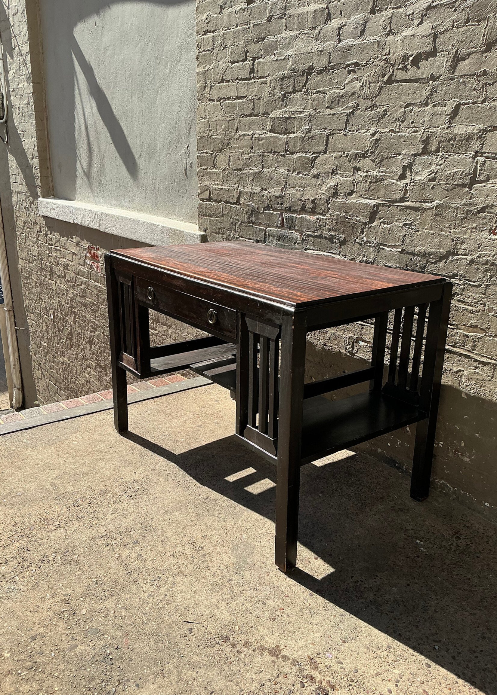 GOODWOOD Antique Mission Library Table