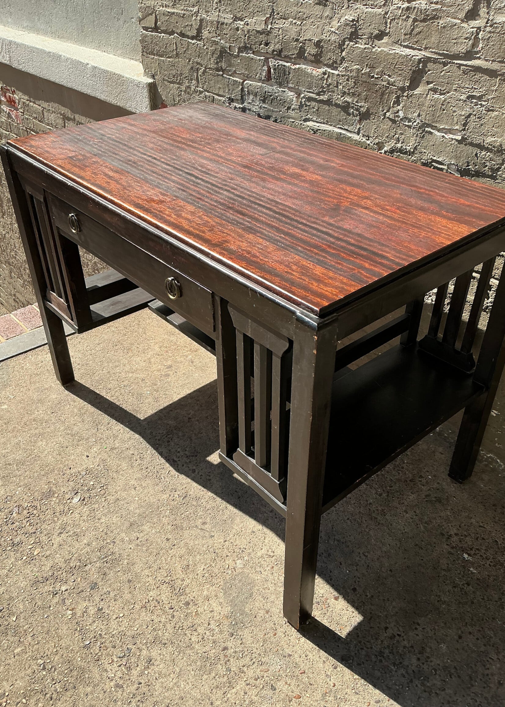 GOODWOOD Antique Mission Library Table
