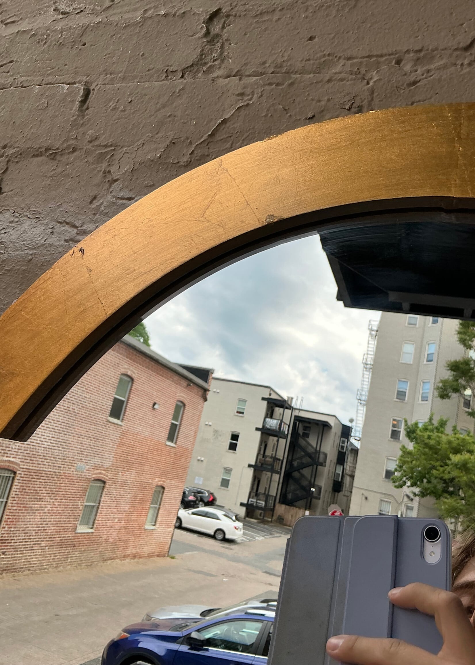 GOODWOOD Hollywood Regency Style Gilt Mirror