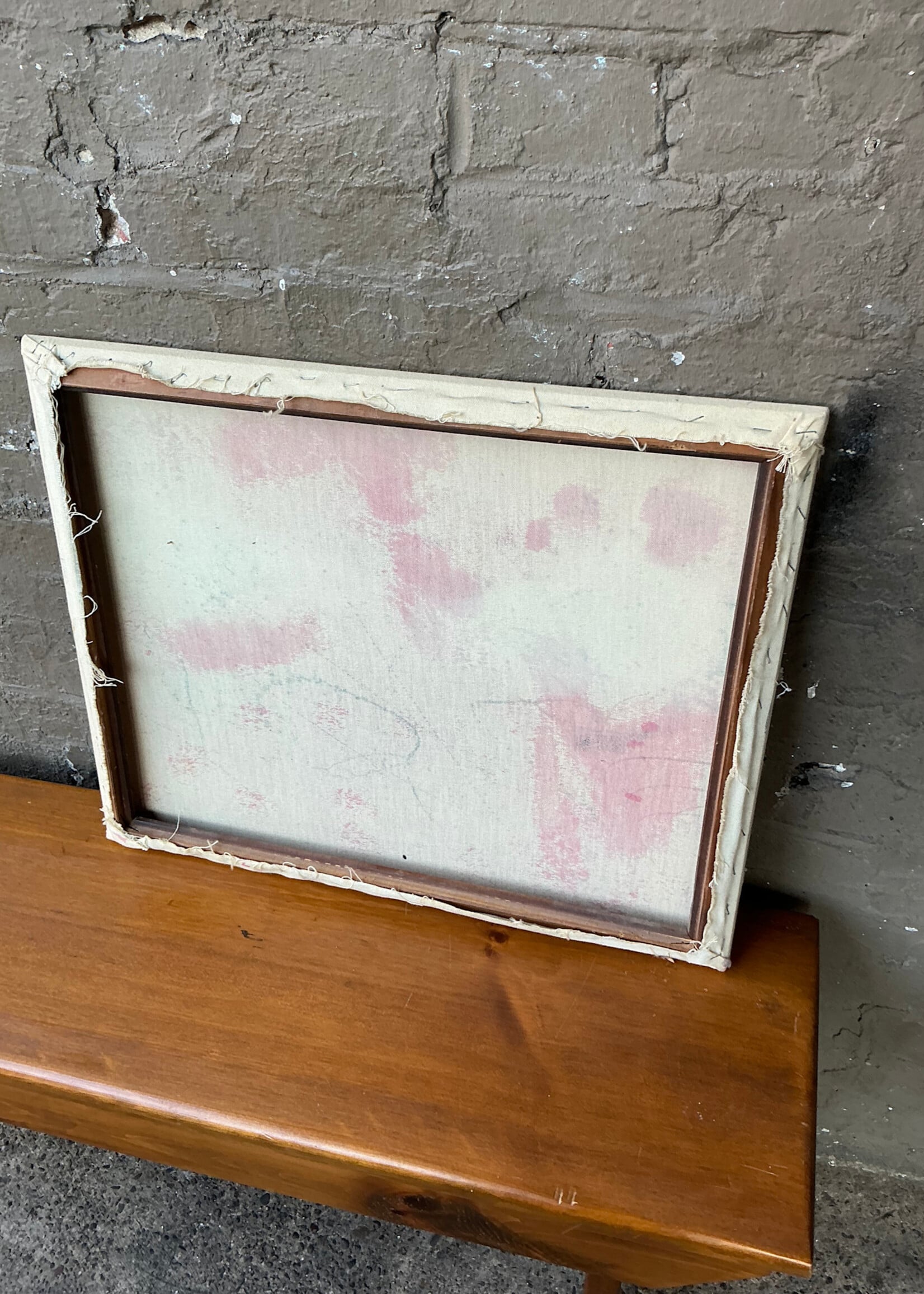 Signed Abstract Expressionist Style Art