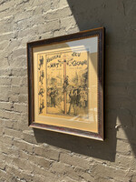 GOODWOOD Vintage French Carnival Game Poster