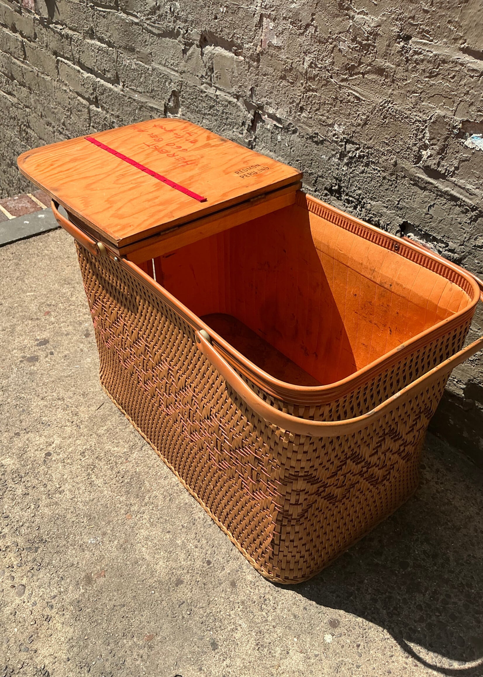 GOODWOOD Vintage Picnic Basket