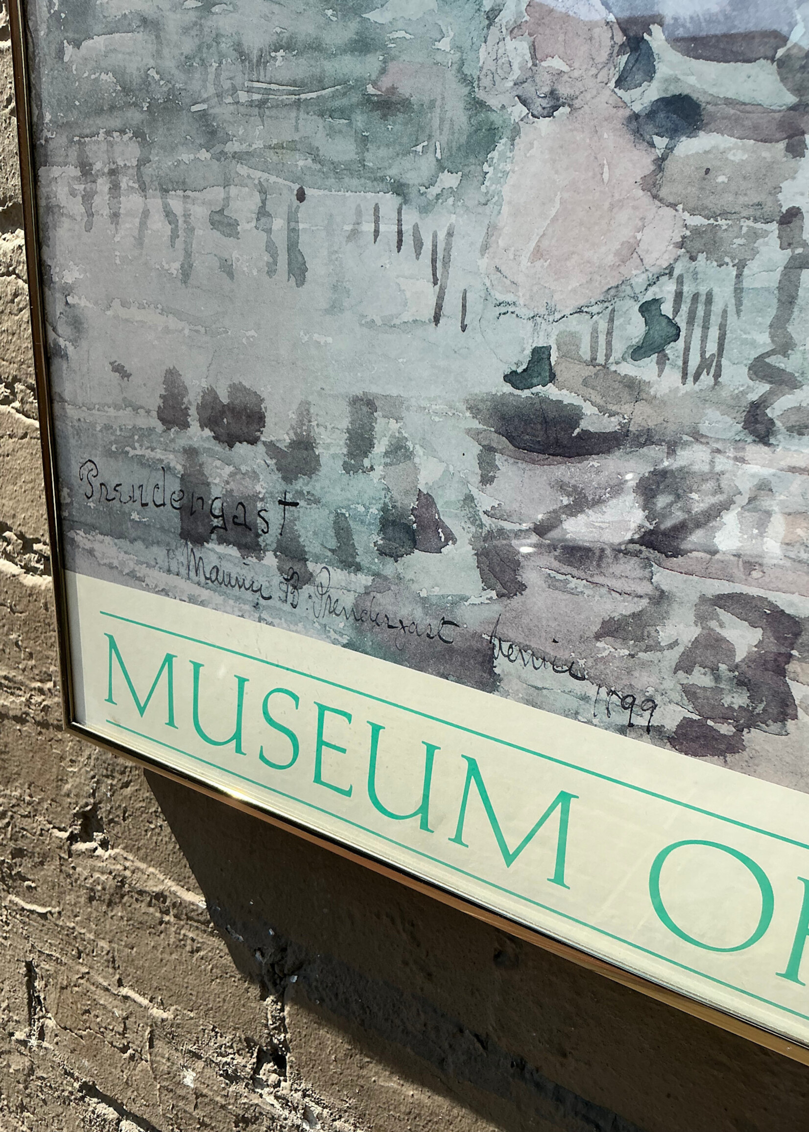 GOODWOOD Museum of Fine Arts Poster