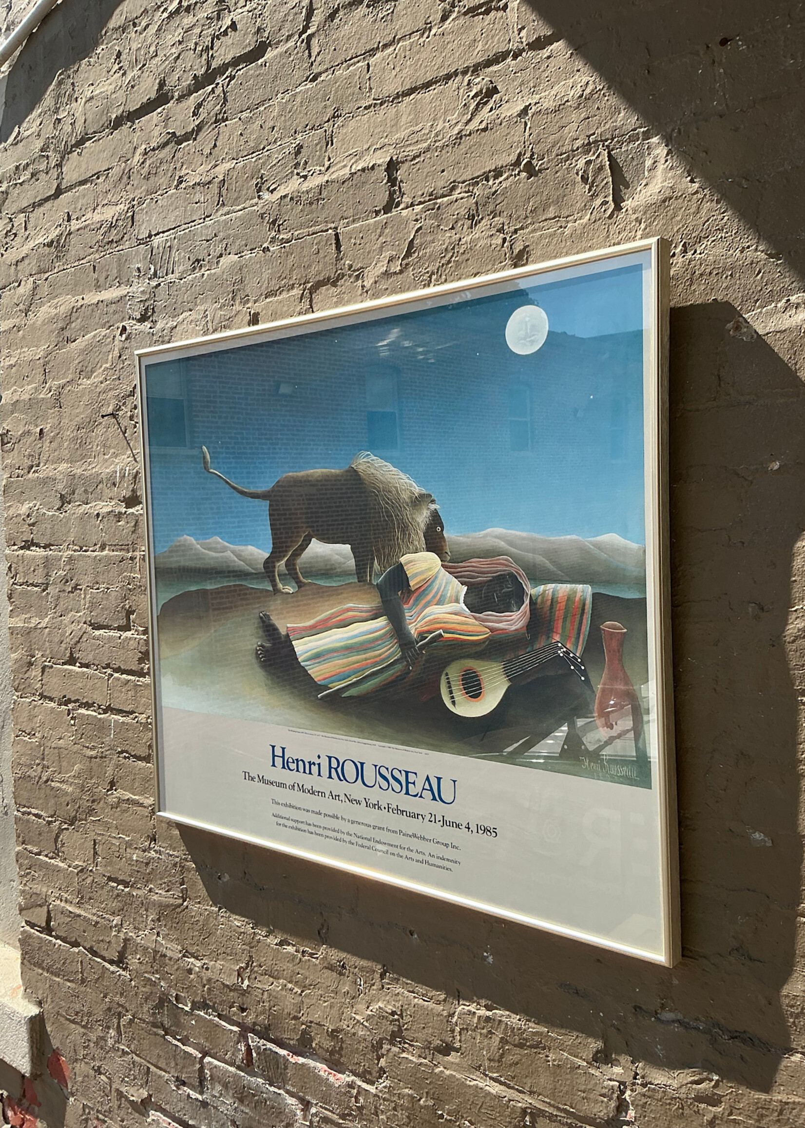 GOODWOOD Henri Rousseau MOMA Poster