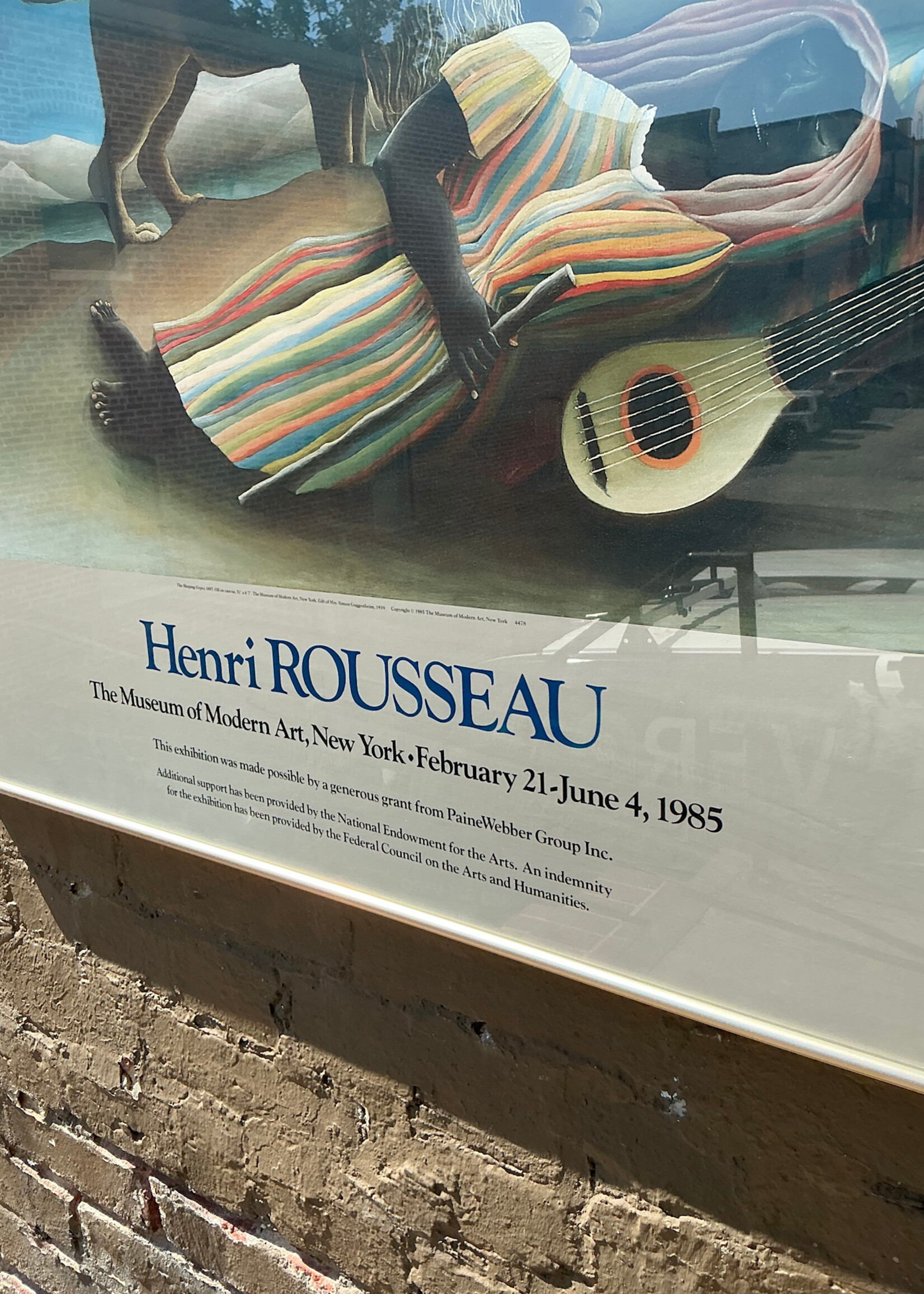 GOODWOOD Henri Rousseau MOMA Poster