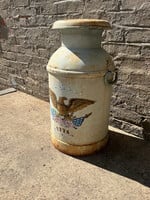 GOODWOOD Vintage Hand Painted Milk Can