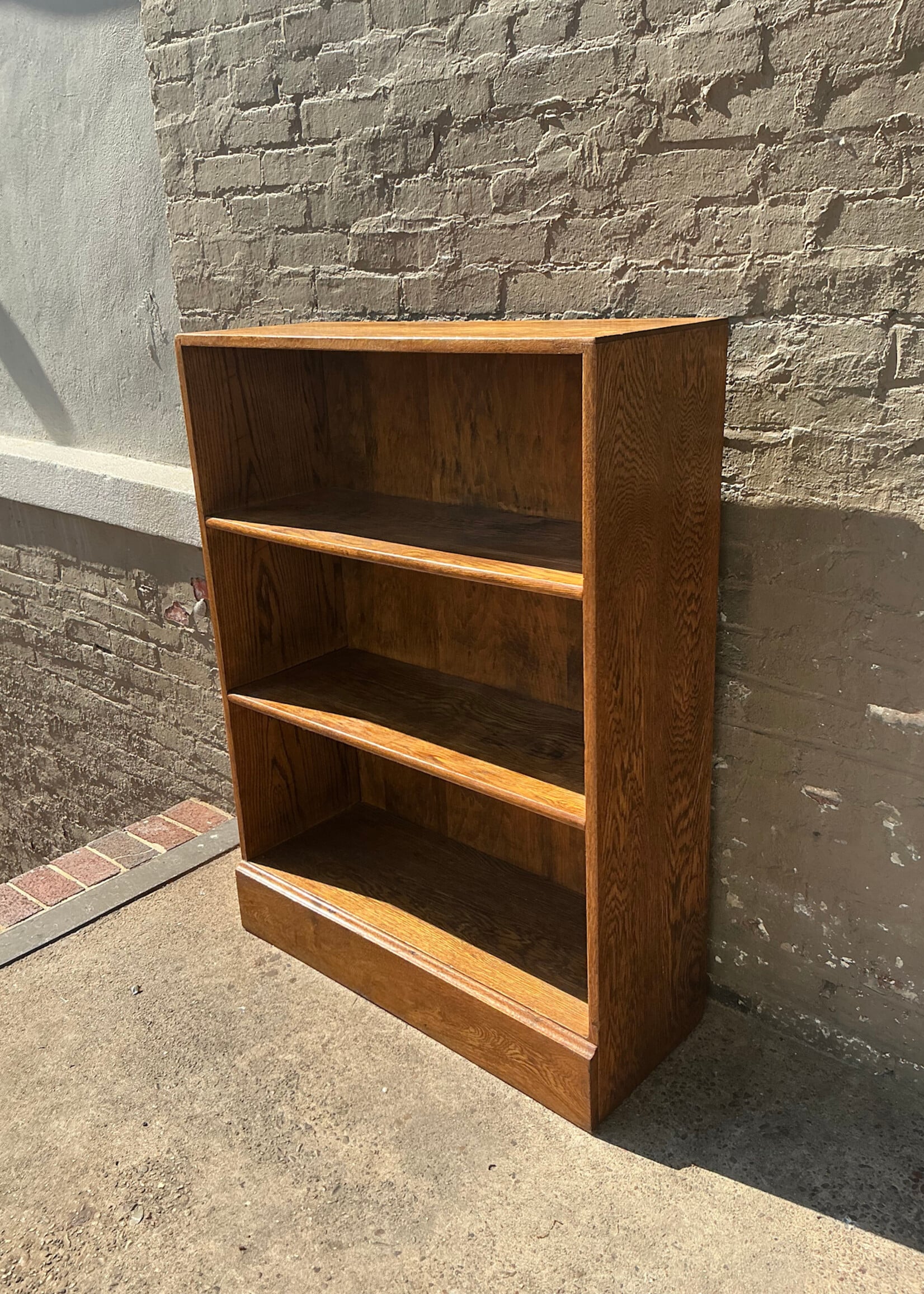 GOODWOOD Vintage Solid Oak Bookshelf
