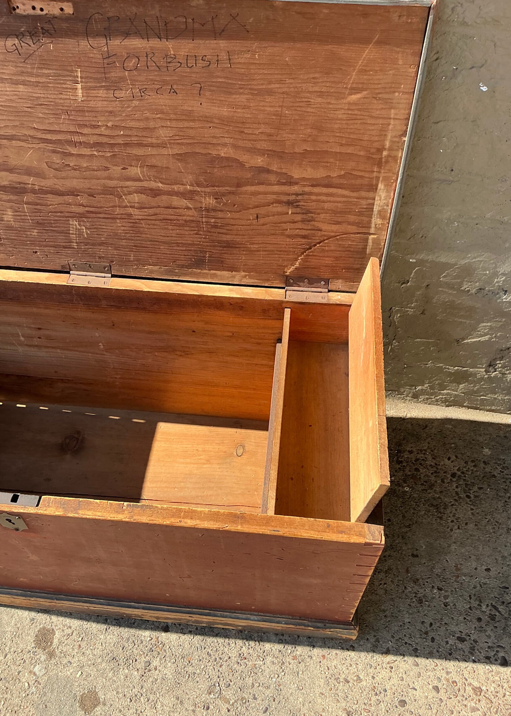 GOODWOOD Antique Painted Blanket Chest
