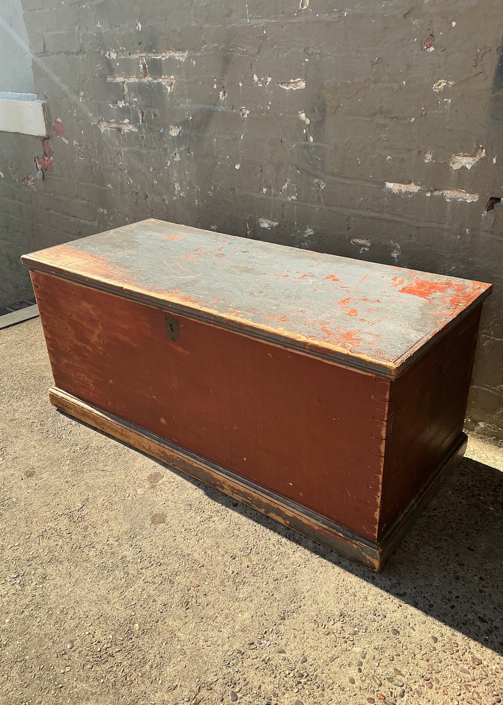 GOODWOOD Antique Painted Blanket Chest