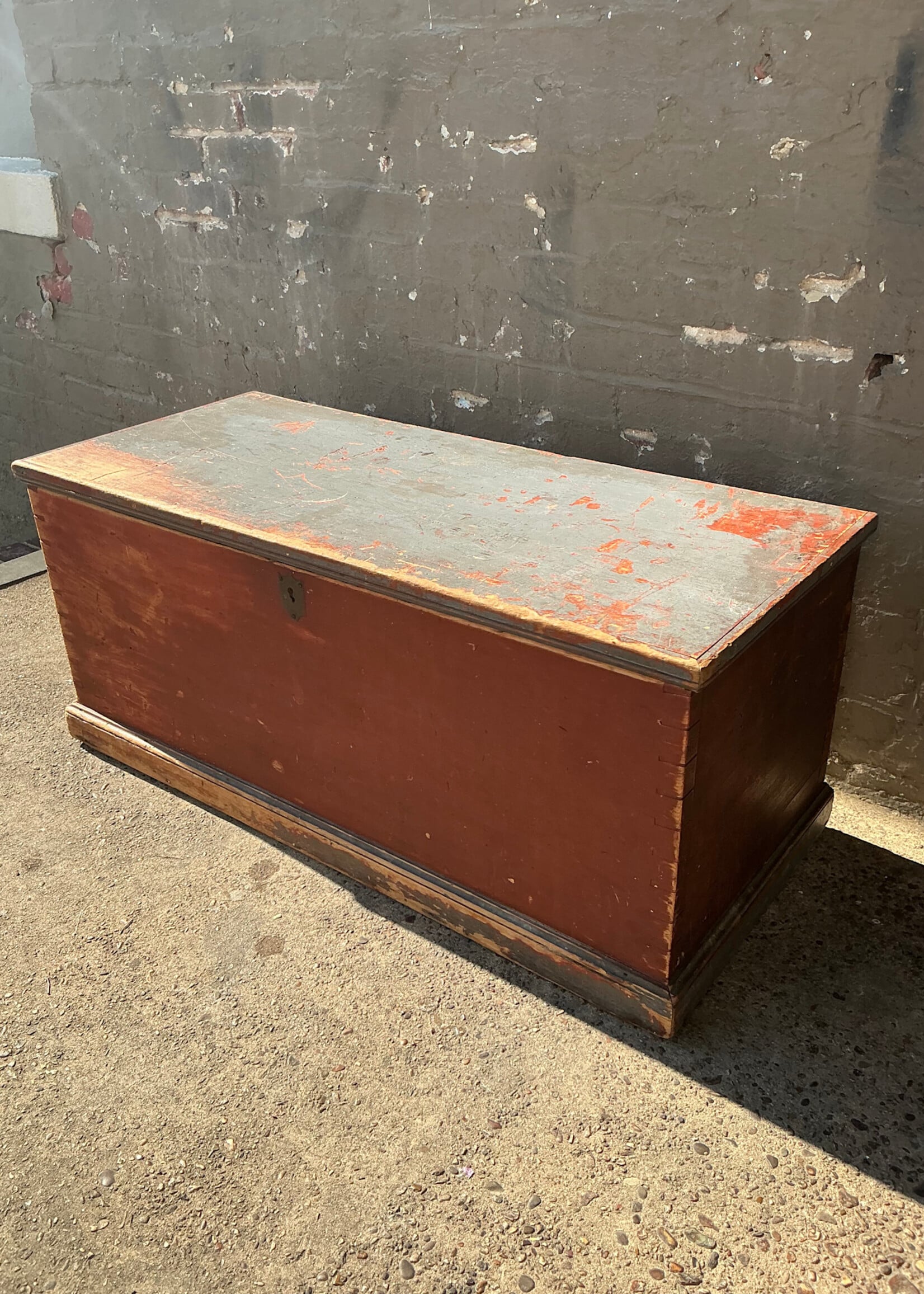 GOODWOOD Antique Painted Blanket Chest