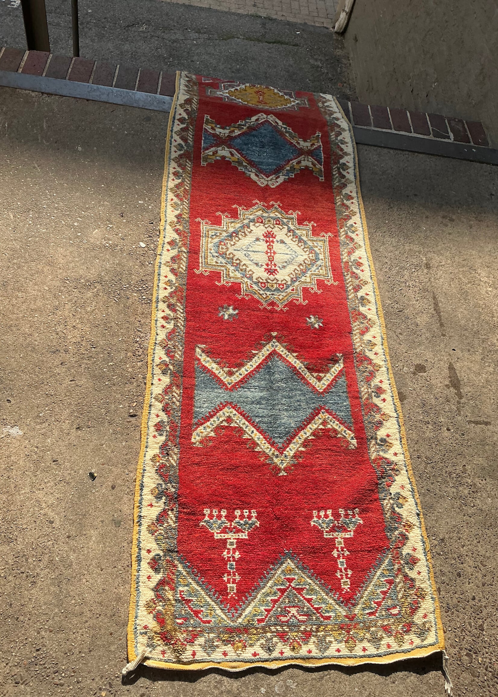 GOODWOOD Moroccan Wool Runner 31" x 183"