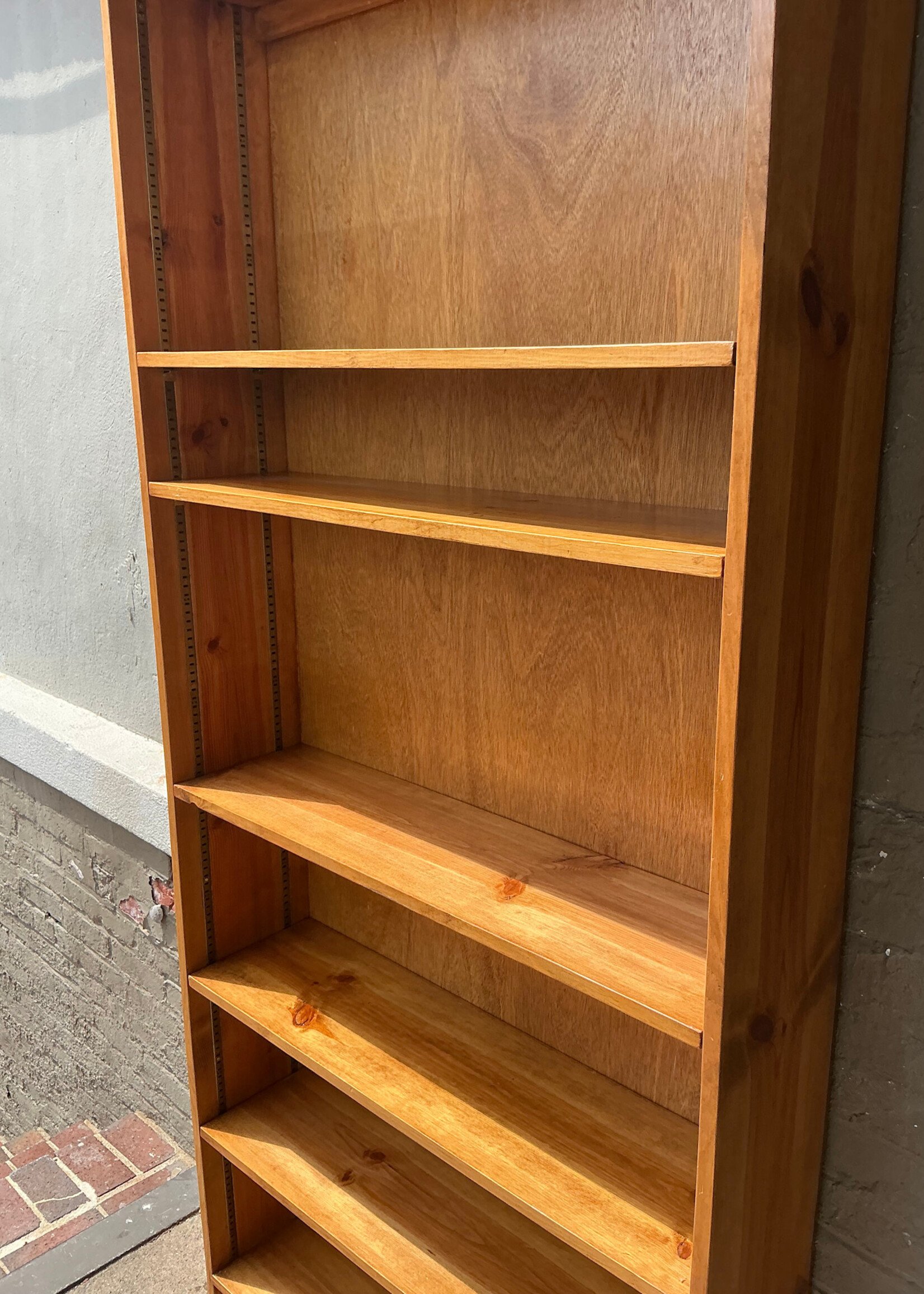 GOODWOOD Vintage Tall Pine Bookshelf
