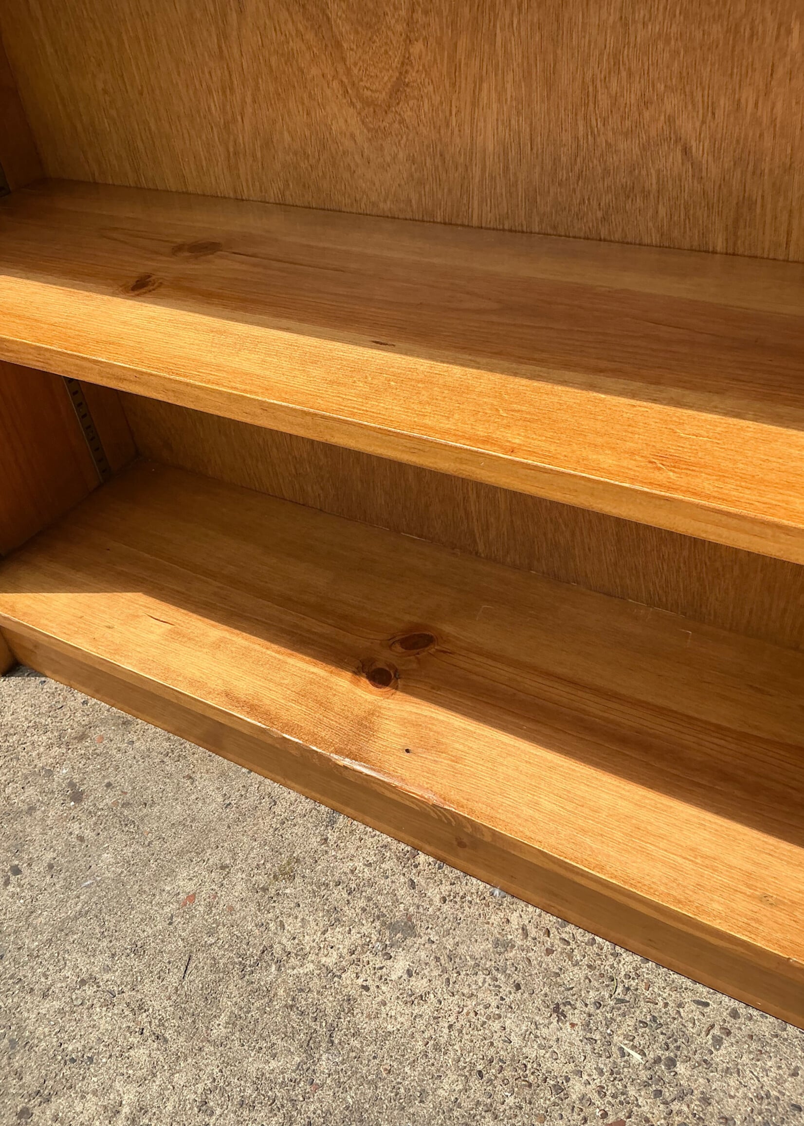 GOODWOOD Vintage Tall Pine Bookshelf