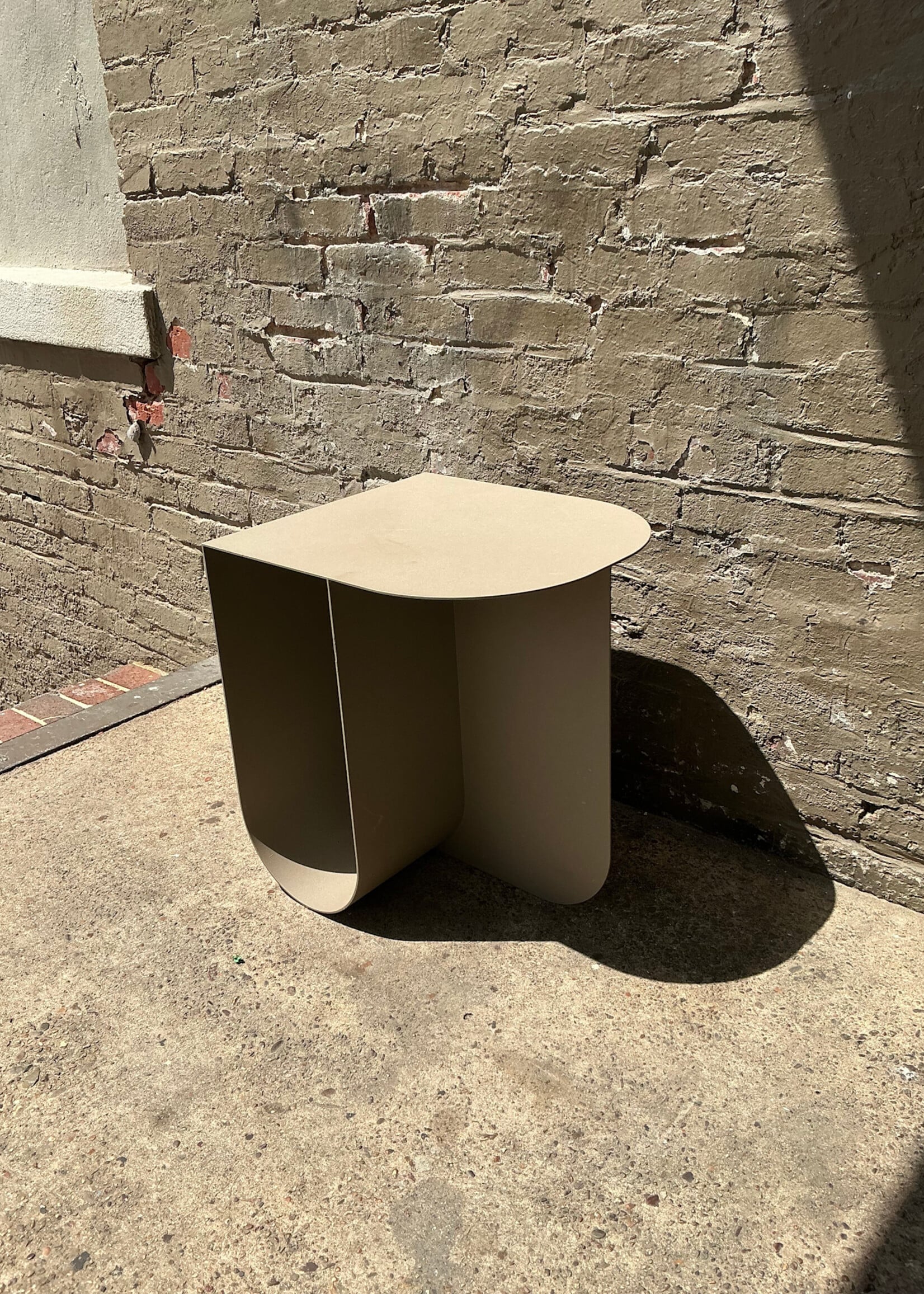 GOODWOOD Metal Postmodern Side Table (Finish Imperfections)
