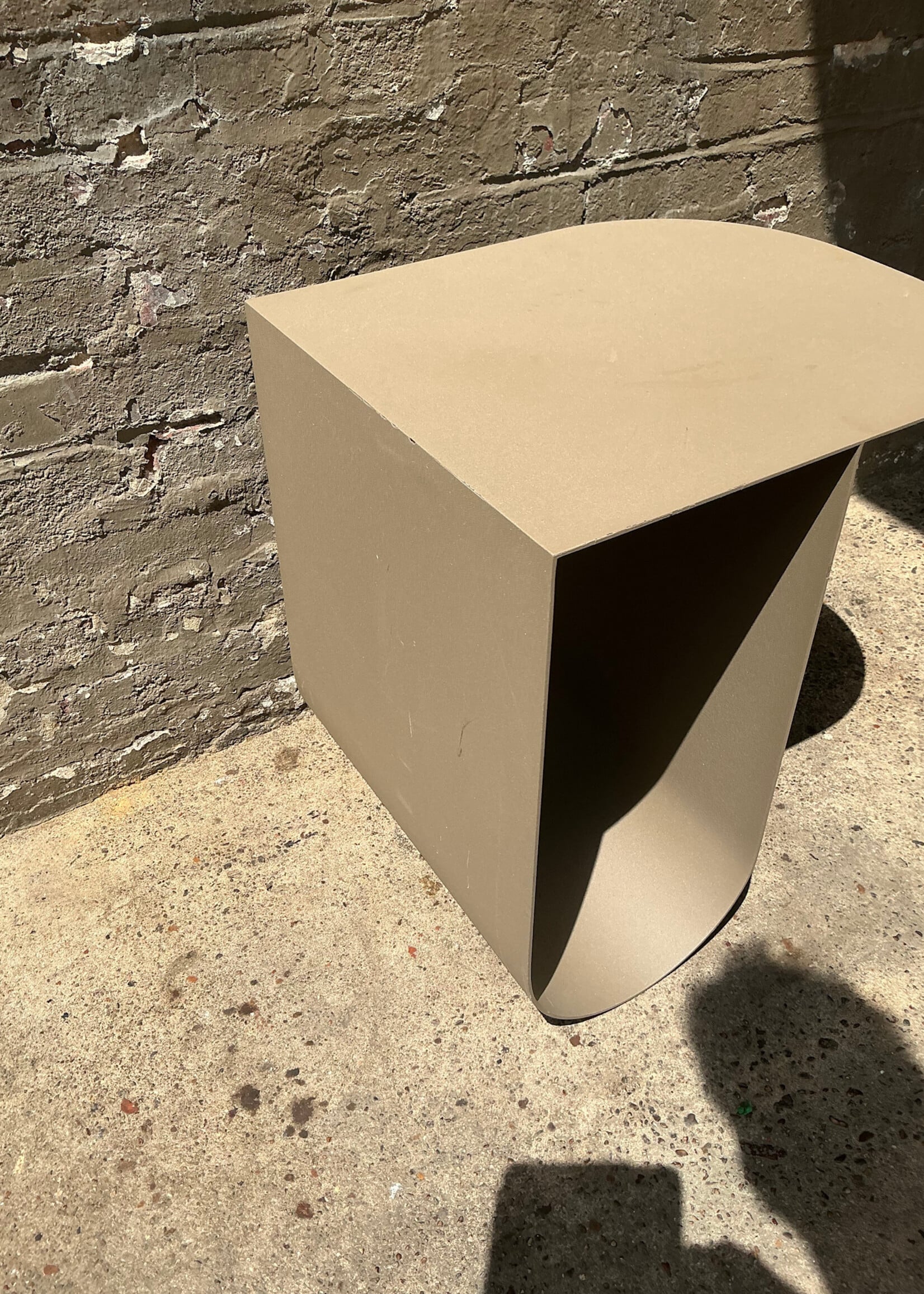 GOODWOOD Metal Postmodern Side Table (Finish Imperfections)