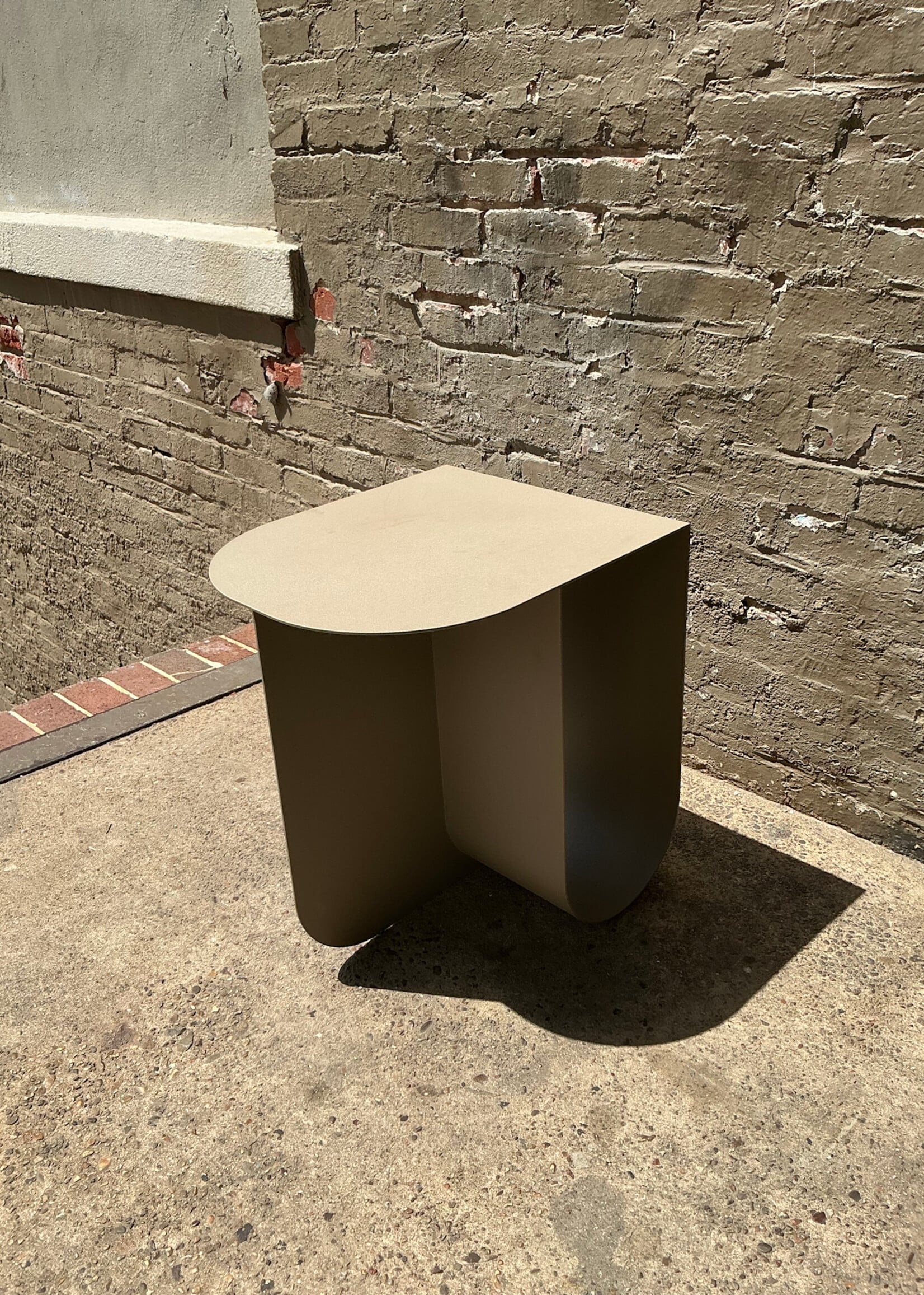 GOODWOOD Metal Postmodern Side Table (Finish Imperfections)