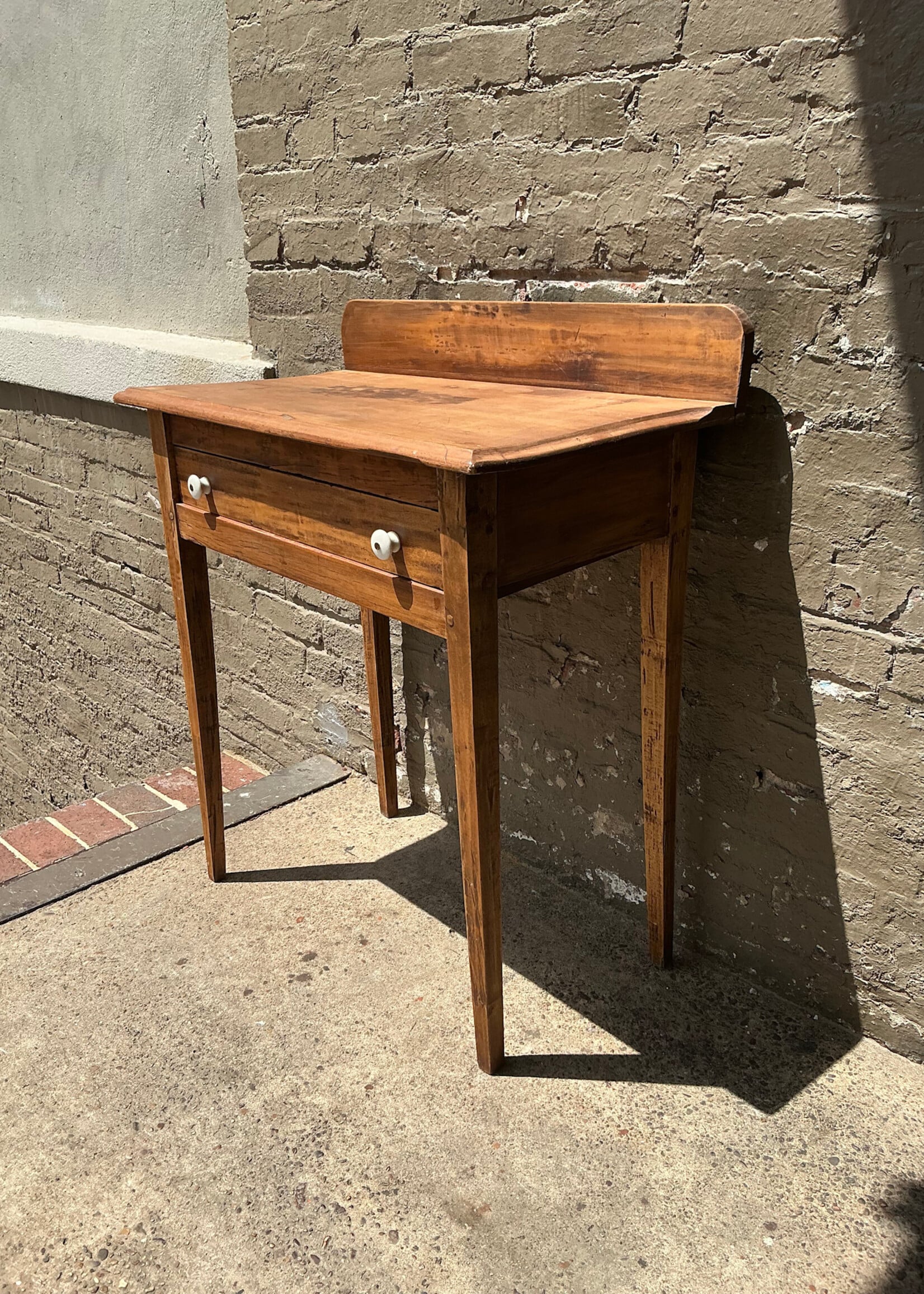 GOODWOOD Antique Pine One Drawer Side Table