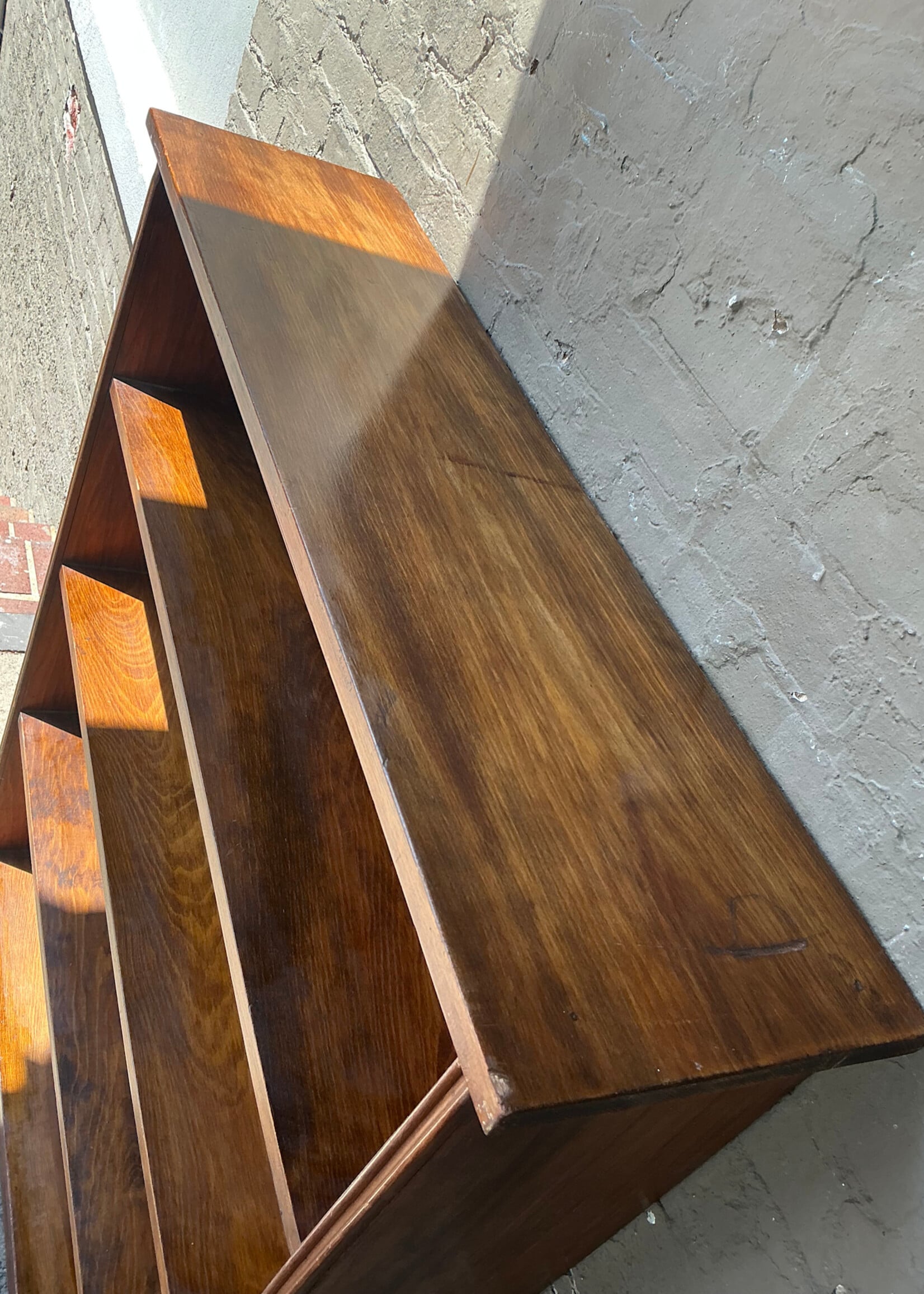GOODWOOD Stained Pine Bookcase