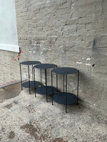 GOODWOOD Modern Metal Side Table - Black