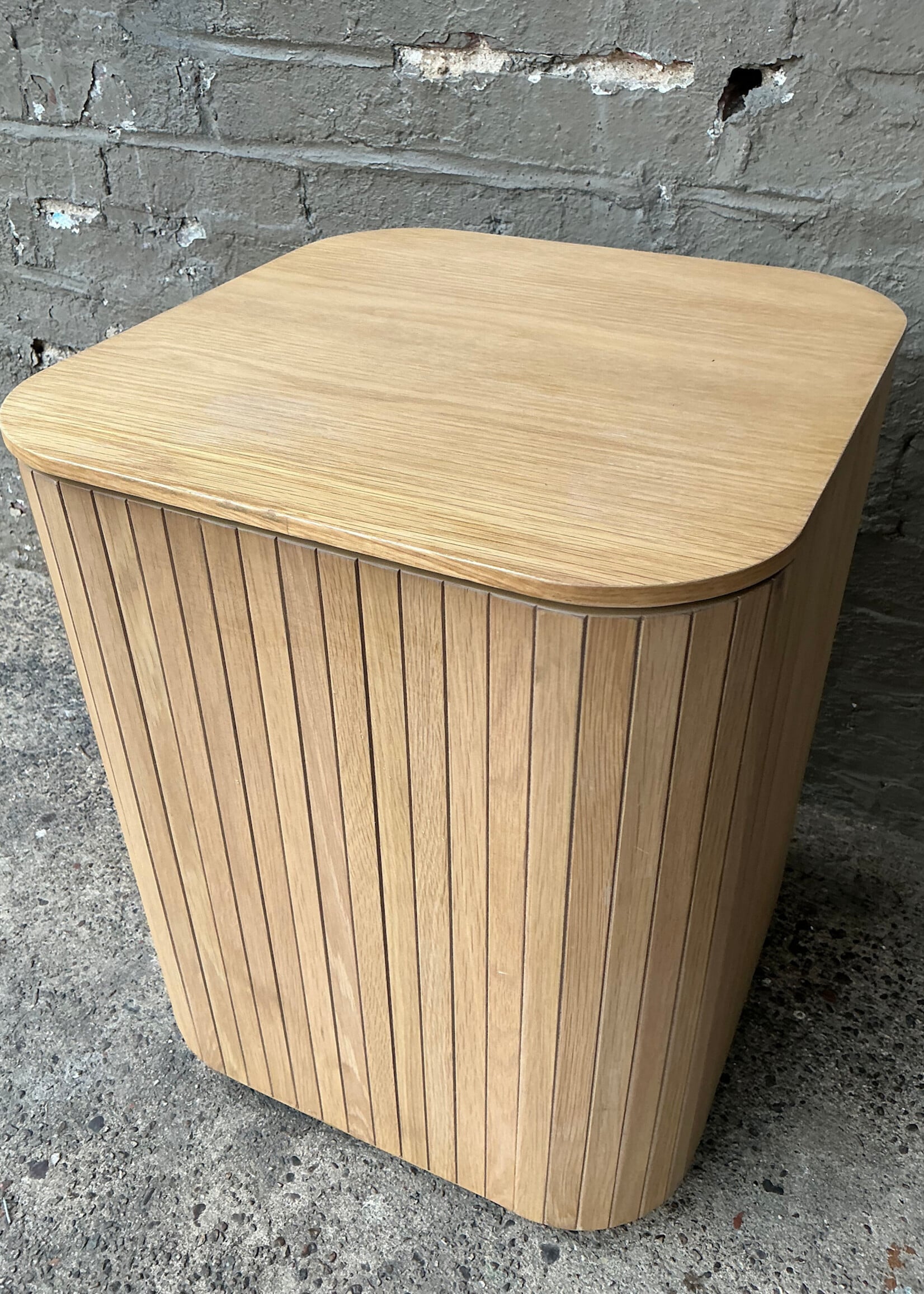 GOODWOOD Modern White Oak Side Table