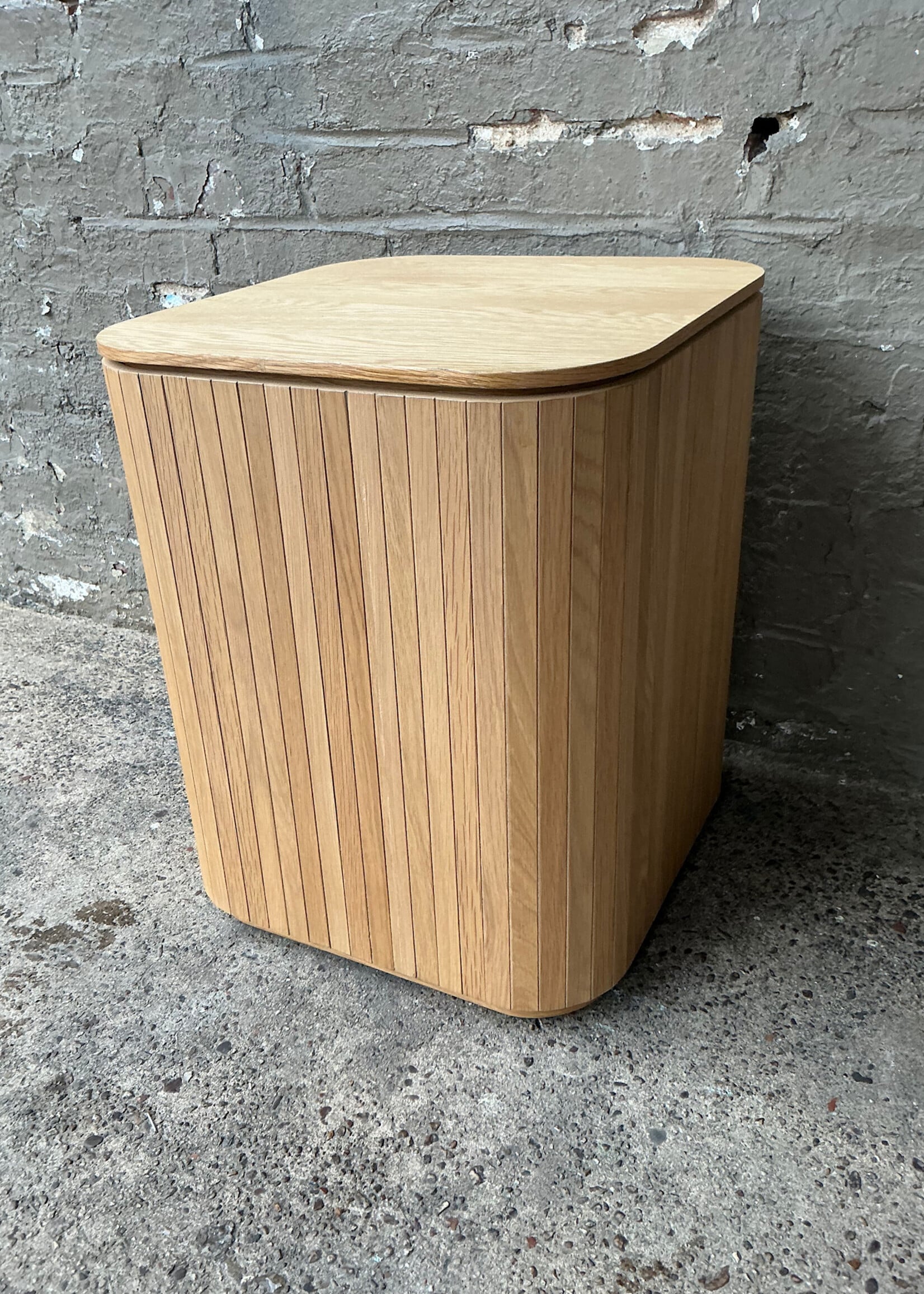 GOODWOOD Modern White Oak Side Table