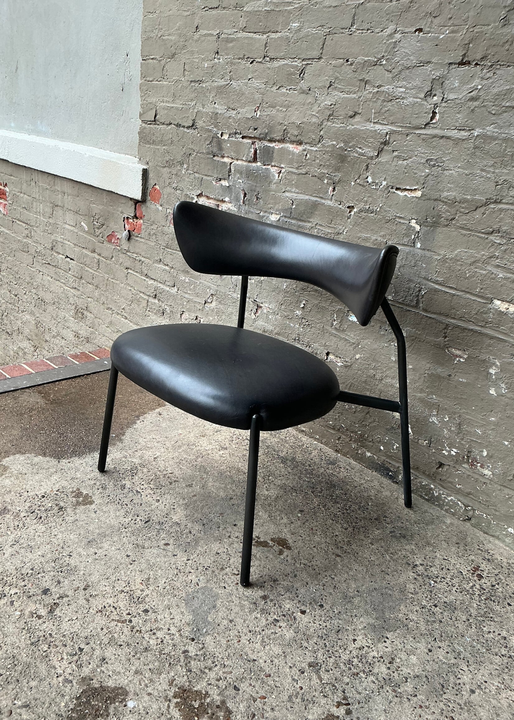 GOODWOOD MCM Style Leather Chair