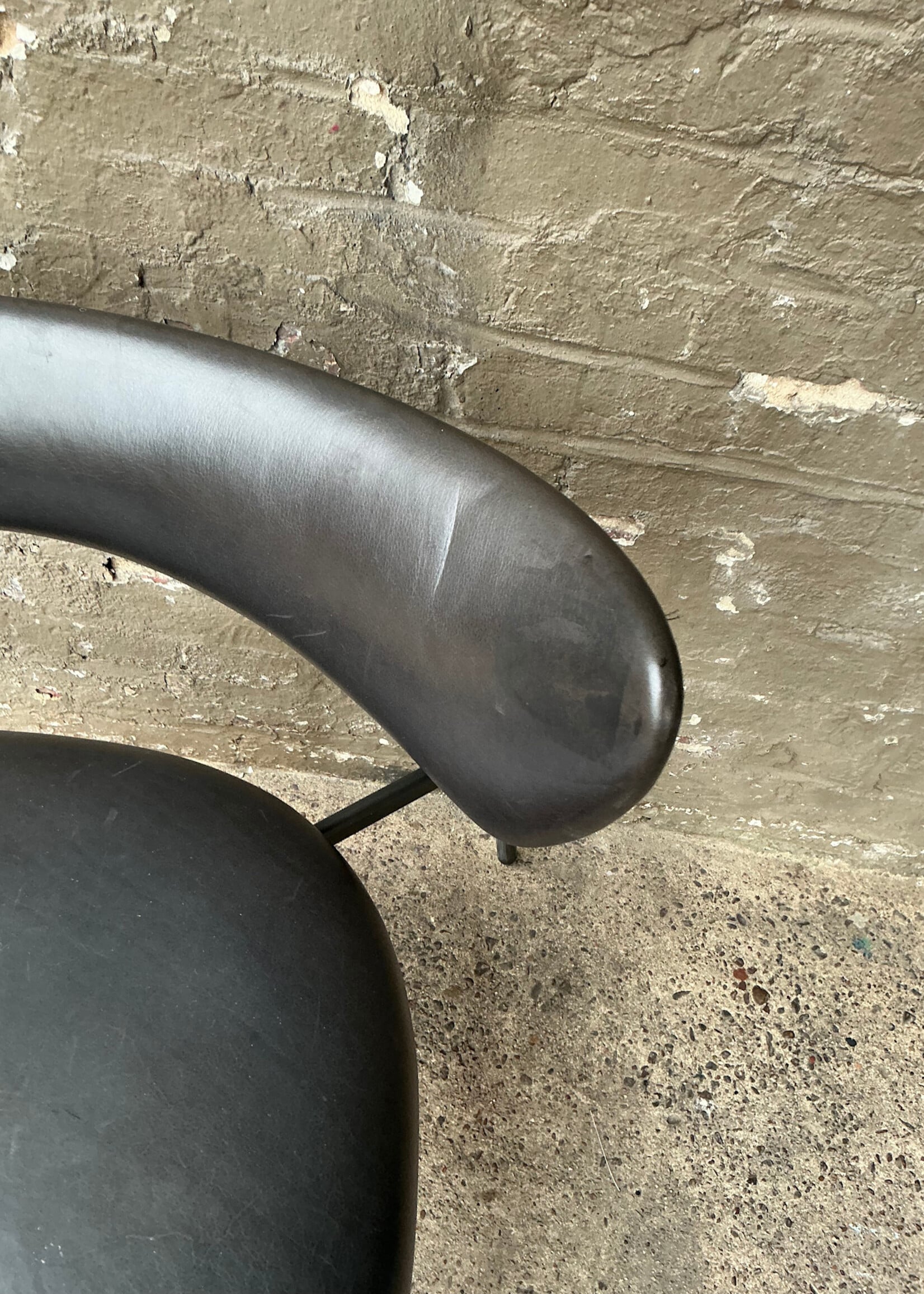 GOODWOOD MCM Style Leather Chair