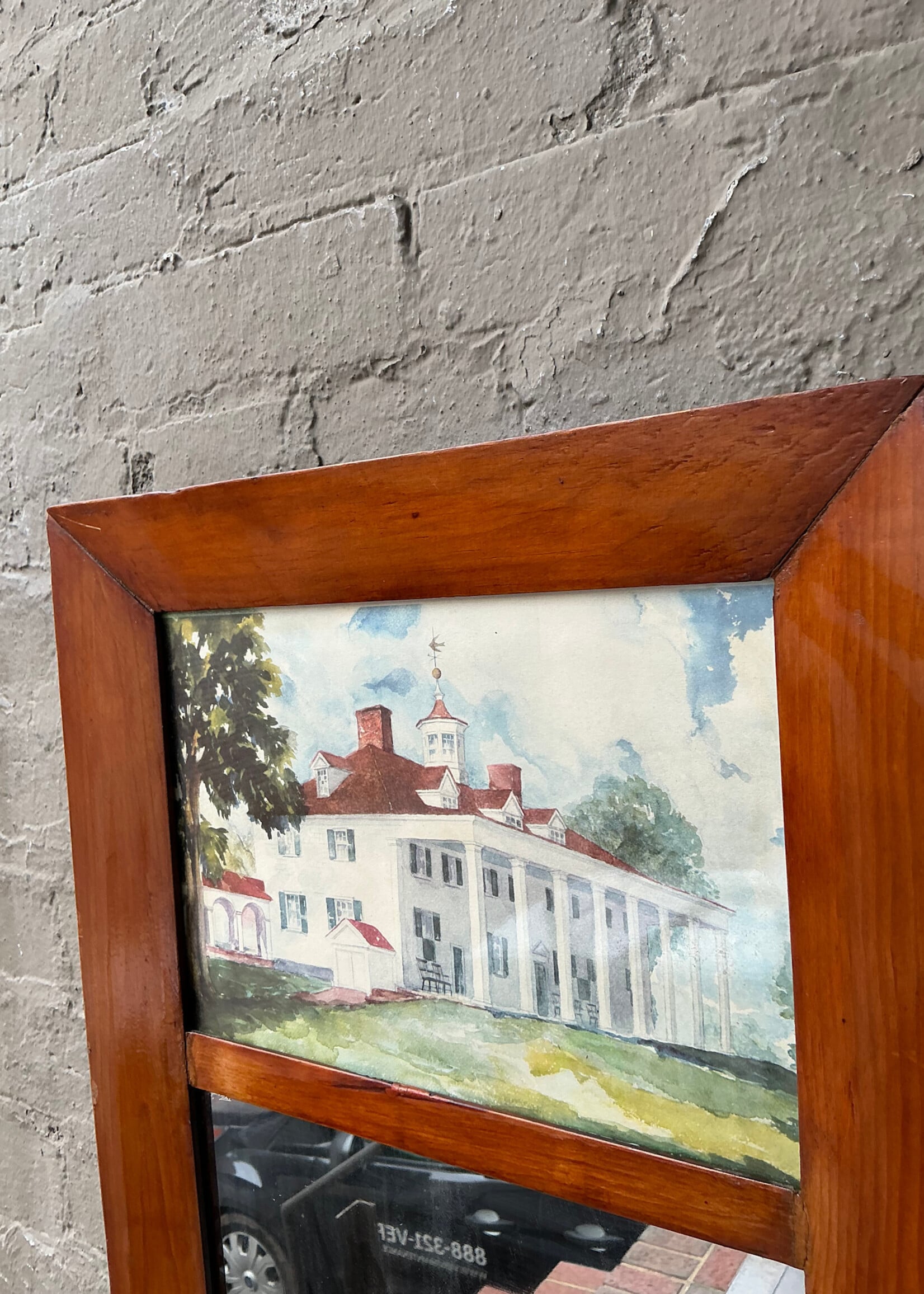 GOODWOOD Antique Mt. Vernon Trumeau