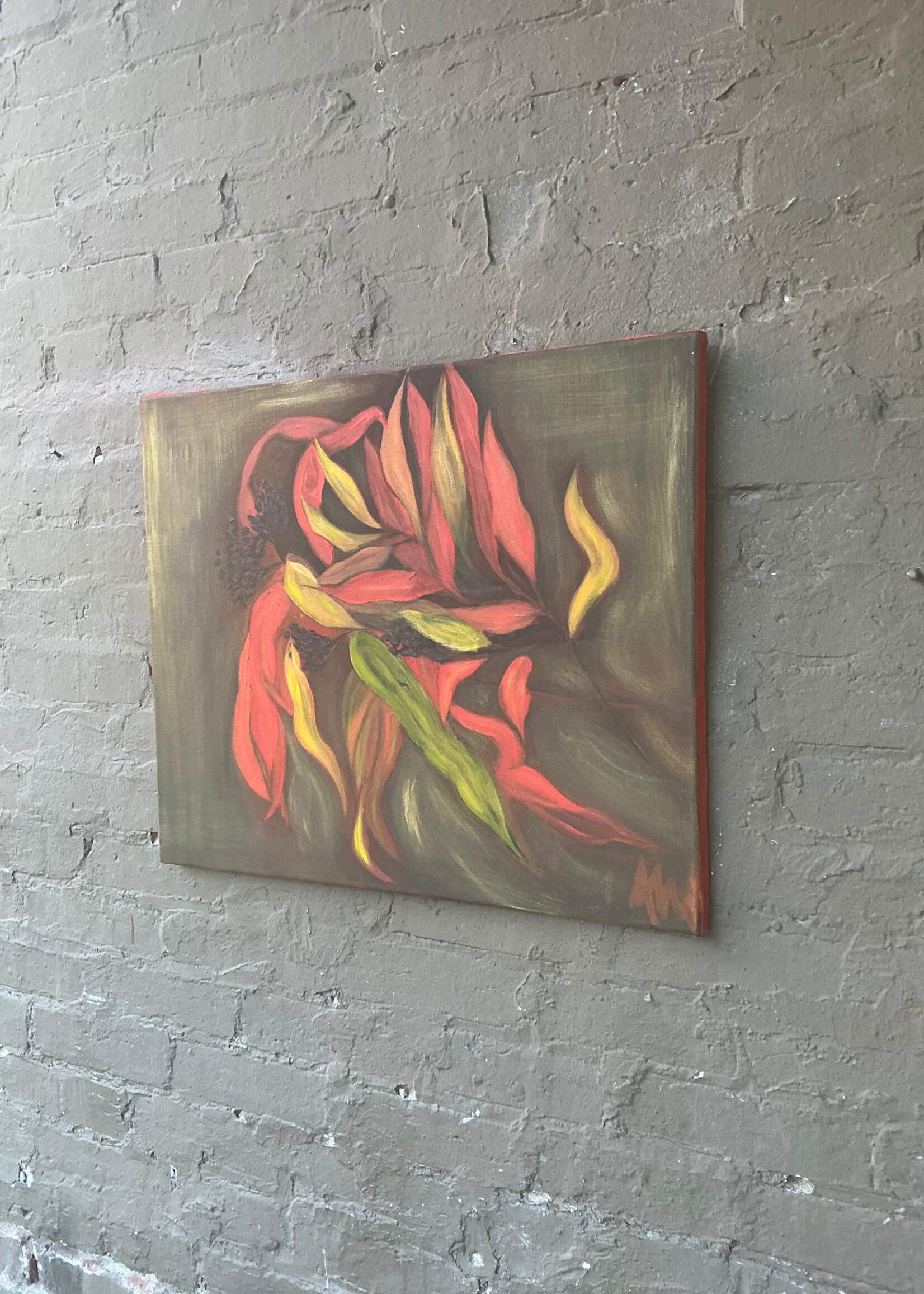 GOODWOOD Flowers, Oil on Canvas