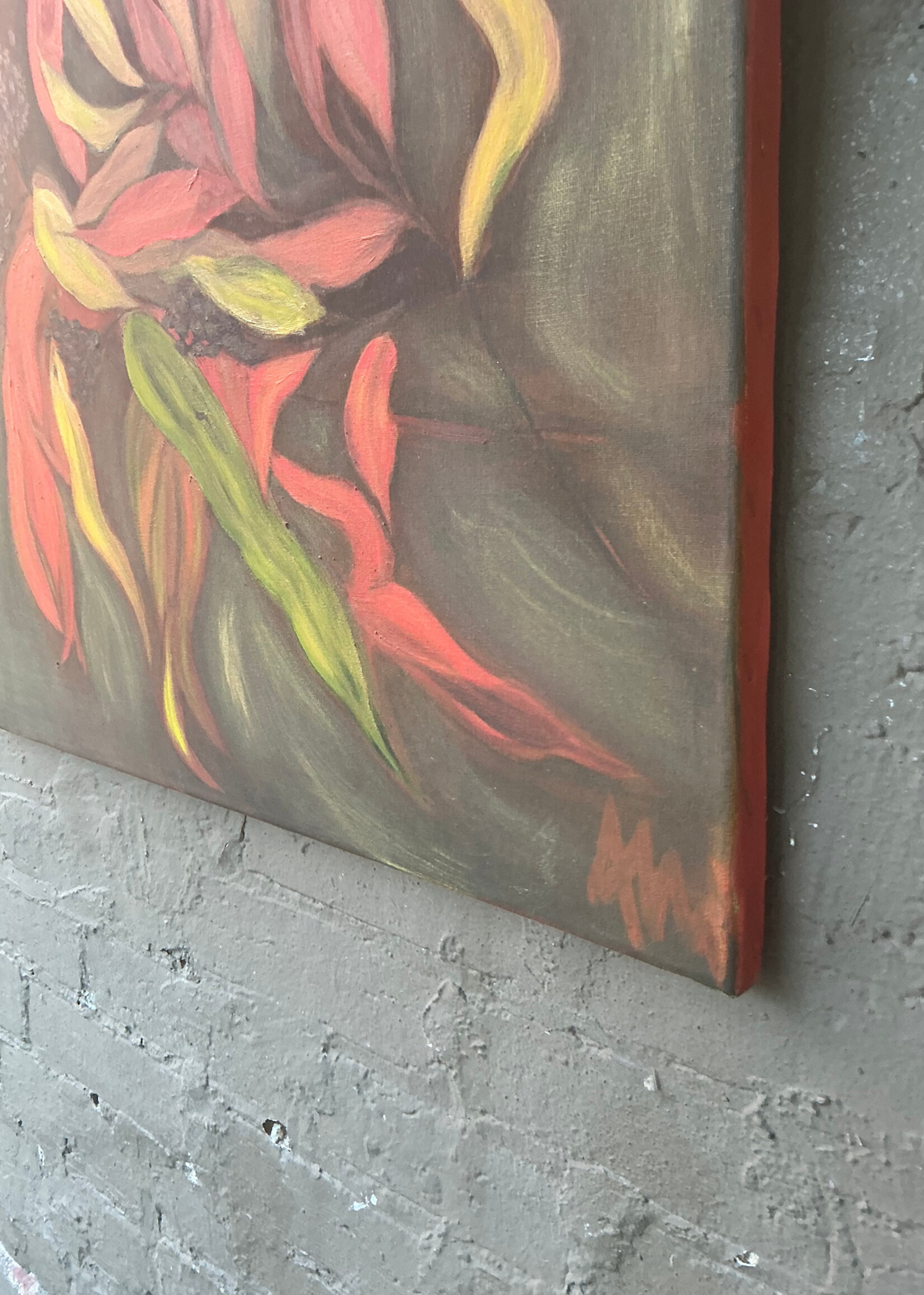 GOODWOOD Flowers, Oil on Canvas